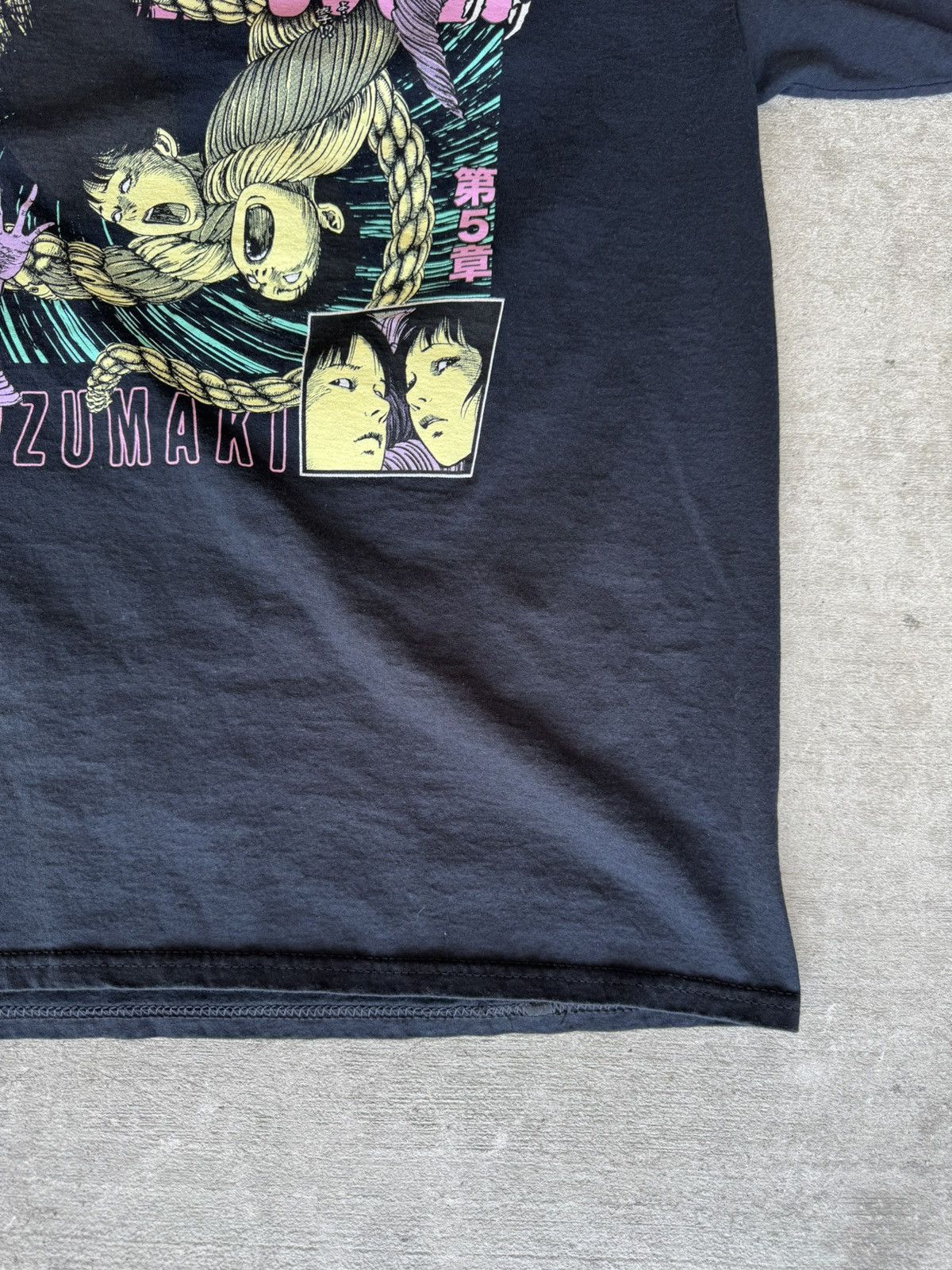Anime Uzumaki Twisted Souls Tee Large Anime Horror Tee Size US L / EU 52-54 / 3 - 6 Thumbnail