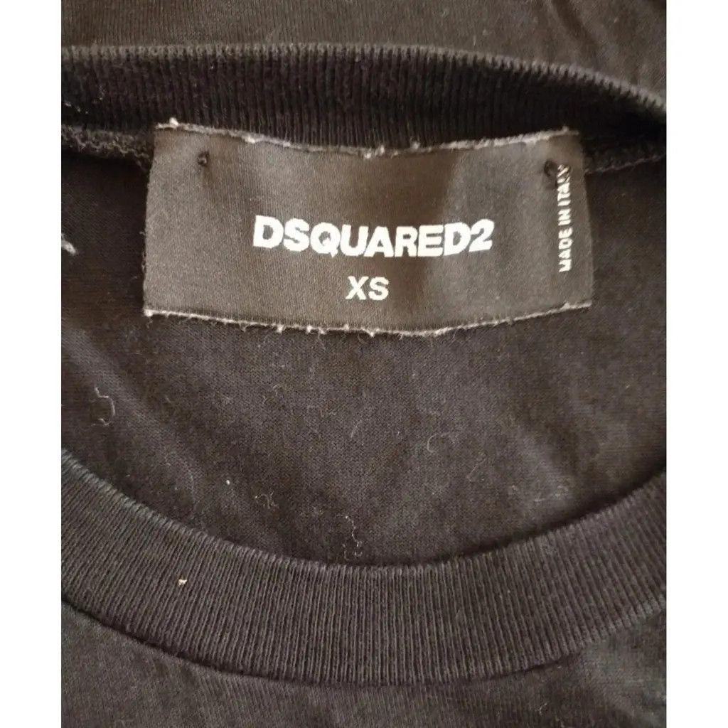 Dsquared2 DSQUARED2 "64 Twins" Graphic T-Shirt - Zipper Detail Size US XS / EU 42 / 0 - 7 Thumbnail