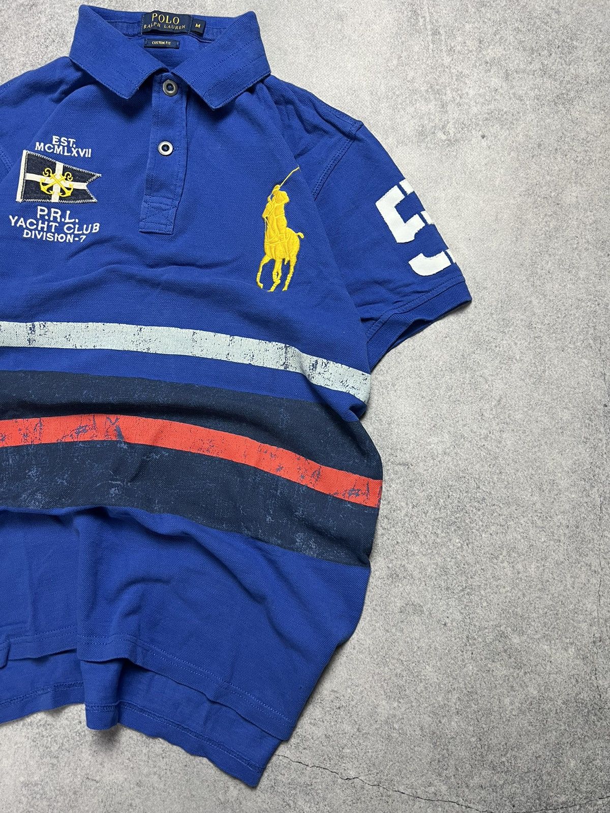 Ralph Lauren Vintage Ralph Lauren Yacht Club Chief Keef Style Y2K Polo #5 Size US M / EU 48-50 / 2 - 3 Thumbnail