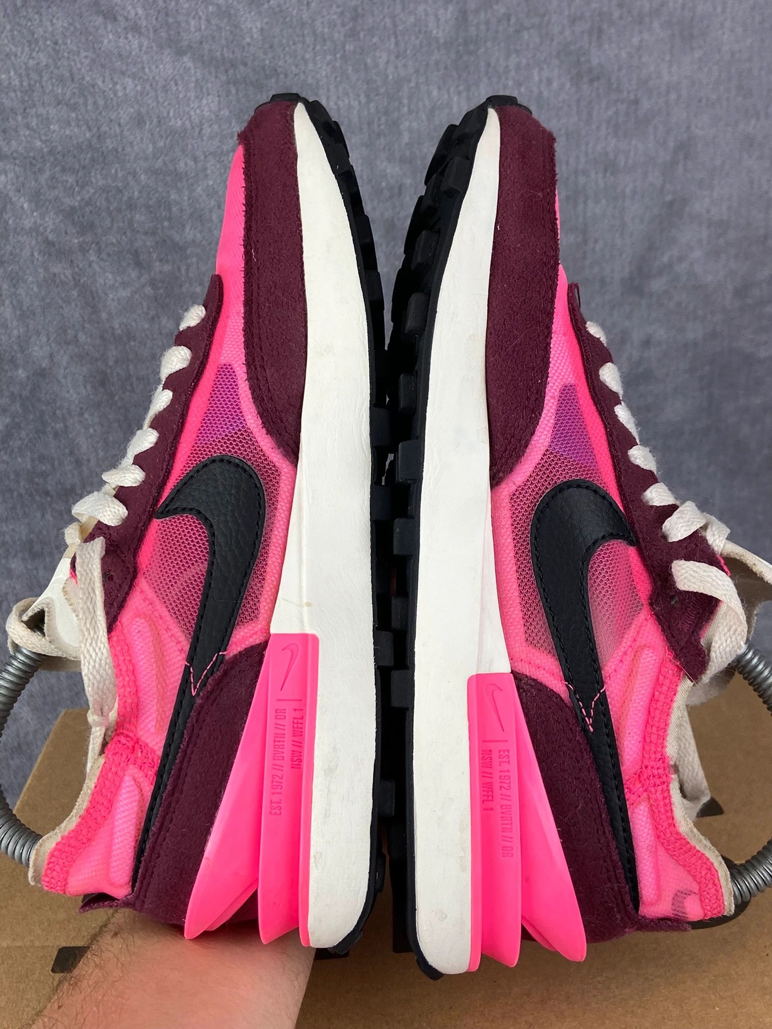 Nike Nike pink white running Size US 6 / IT 36 - 9 Thumbnail