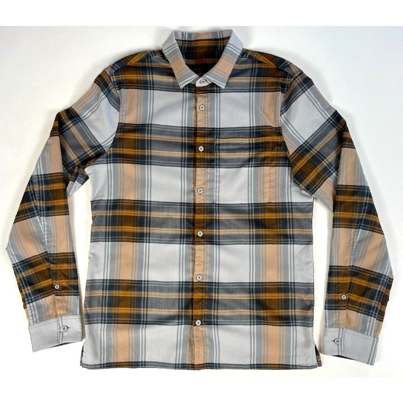 Lululemon Lululemon Masons Peak Flannel Shirt Shadow Plaid Sz M Men’s Button-Up Long Sleeve Size US M / EU 48-50 / 2 - 3 Thumbnail