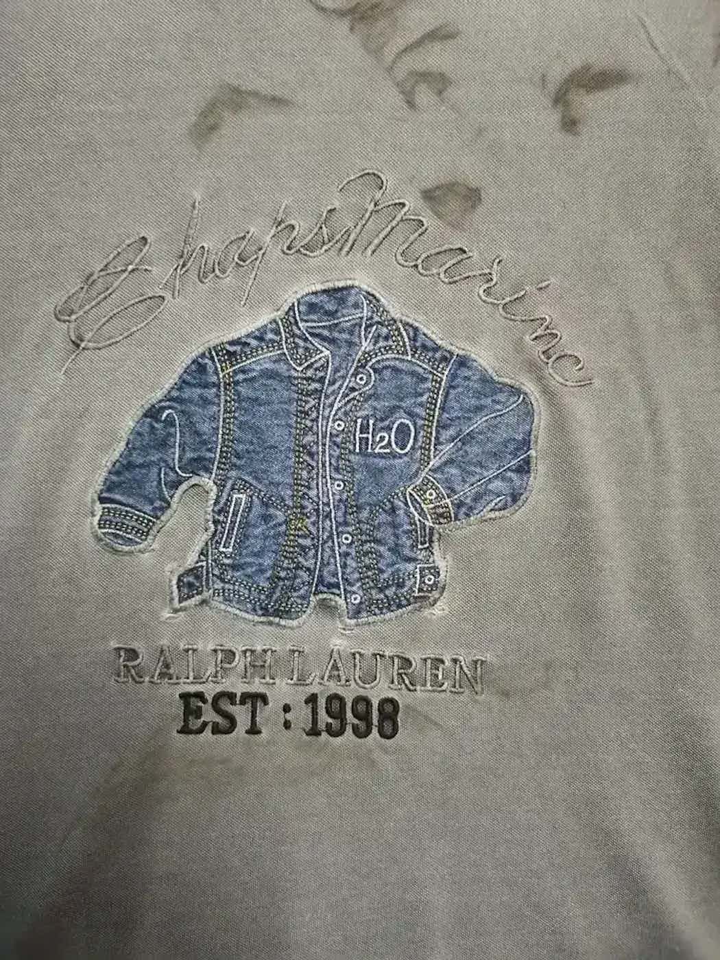 Ralph Lauren × Vintage Vintage H2O Ralph Lauren 1998 T-shirt Size US L / EU 52-54 / 3 - 10 Thumbnail