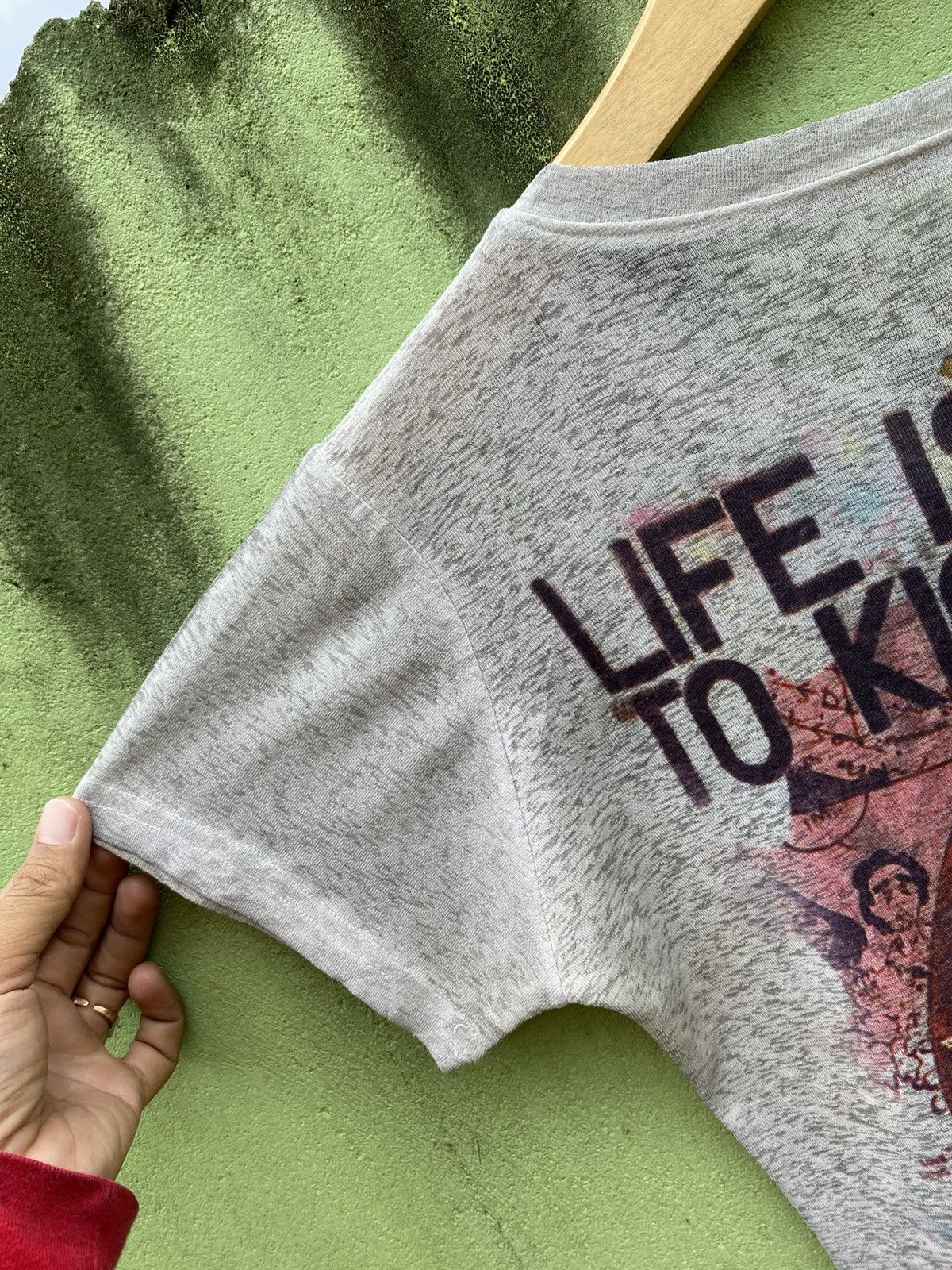 Other Vintage Artsy Clock Graphic Tee LifeIsDesignedToKickYour Size ONE SIZE - 9 Thumbnail