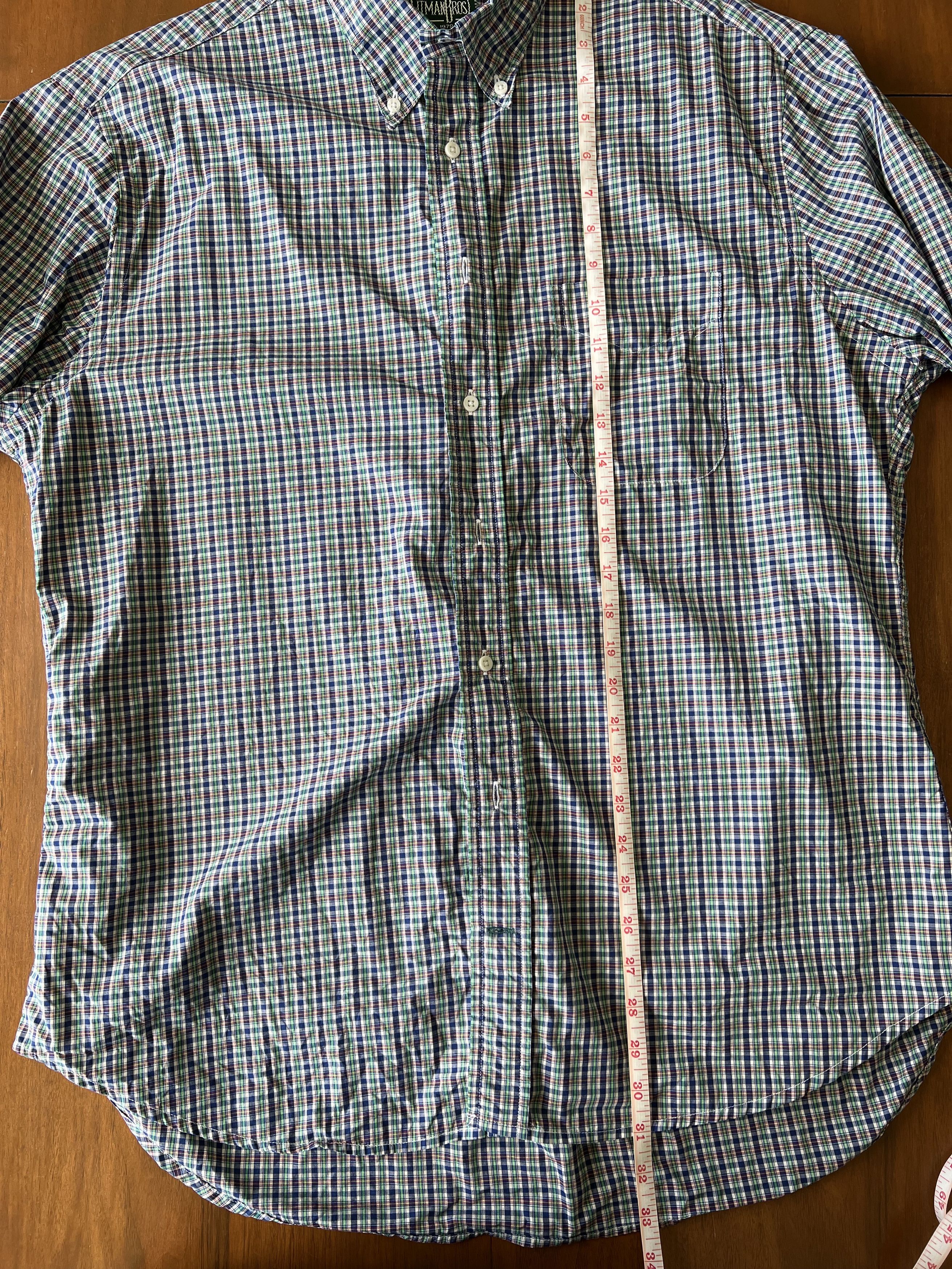 Gitman Bros. Vintage Plaid Button Up Size US XL / EU 56 / 4 - 4 Thumbnail