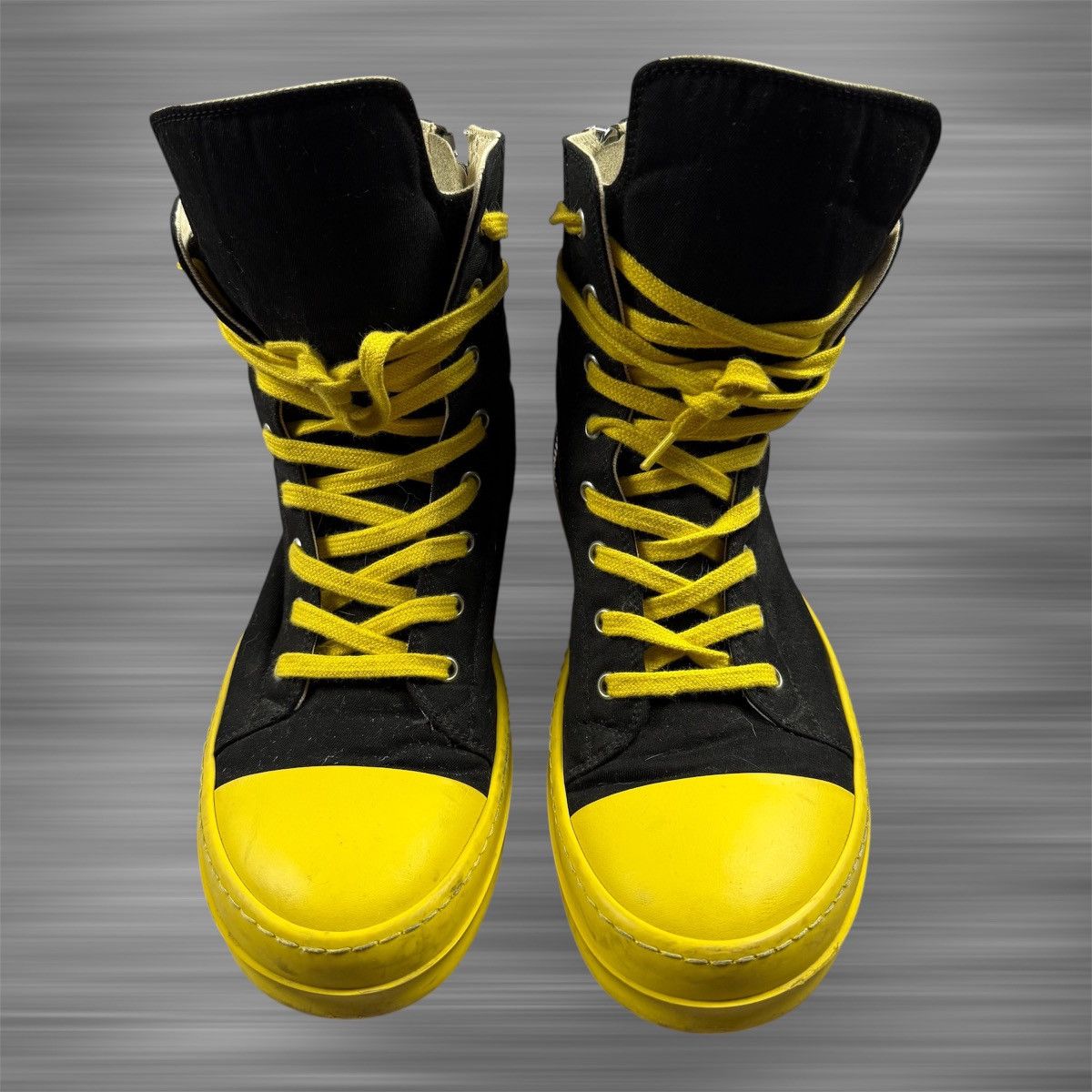 Rick Owens Rick Owens Ramones Rare ‘Yellow’ Sole Size US 8.5 / EU 41-42 - 4 Thumbnail