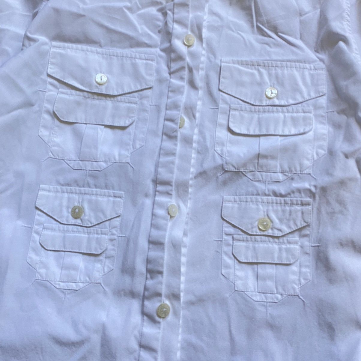 Dolce & Gabbana RARE DOLCE AND GABBANA MULTIPOCKET SHIRT Size M / US 6-8 / IT 42-44 - 3 Thumbnail