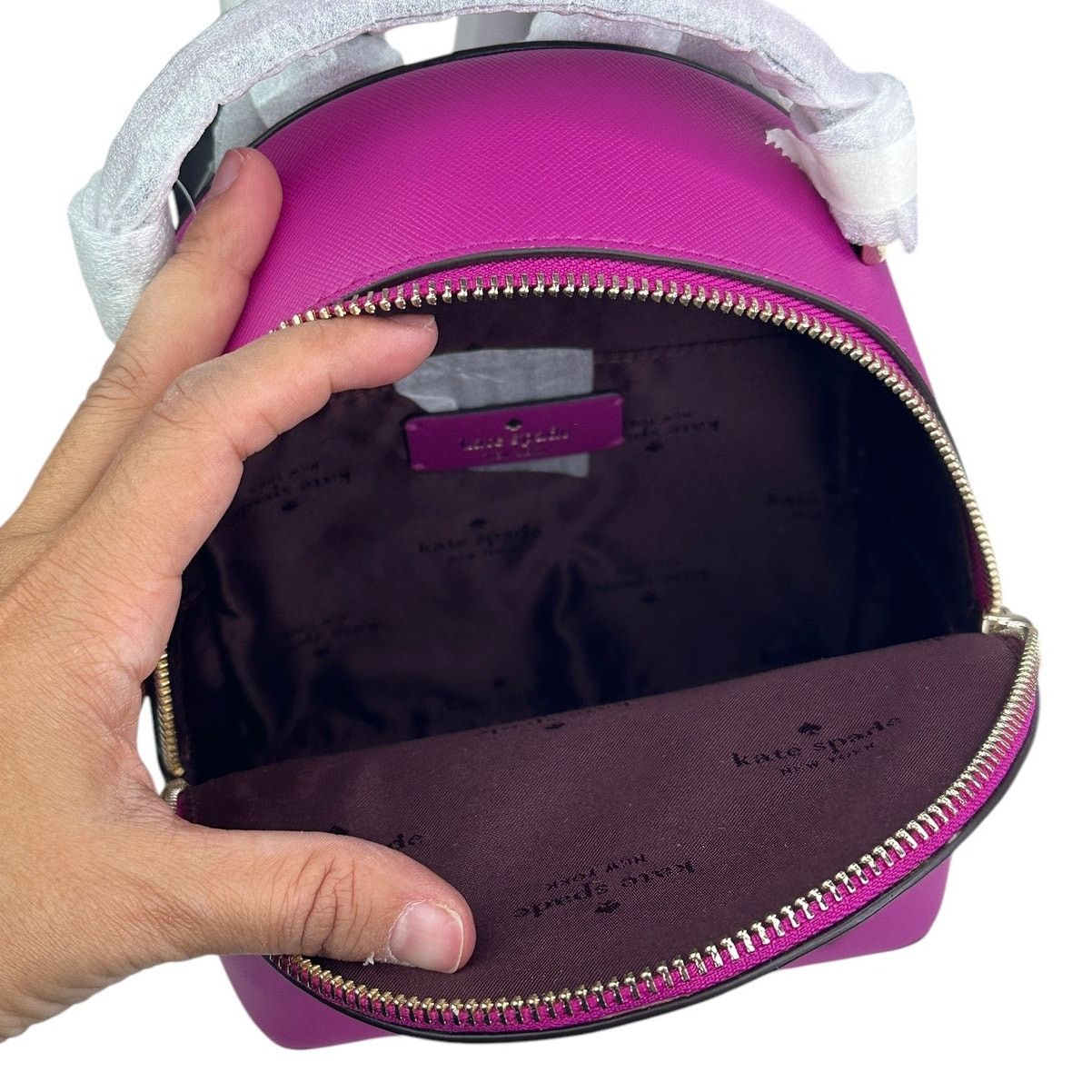 Kate Spade Kate Spade Baja Rose Schuyler Mini Backpack Size ONE SIZE - 6 Thumbnail