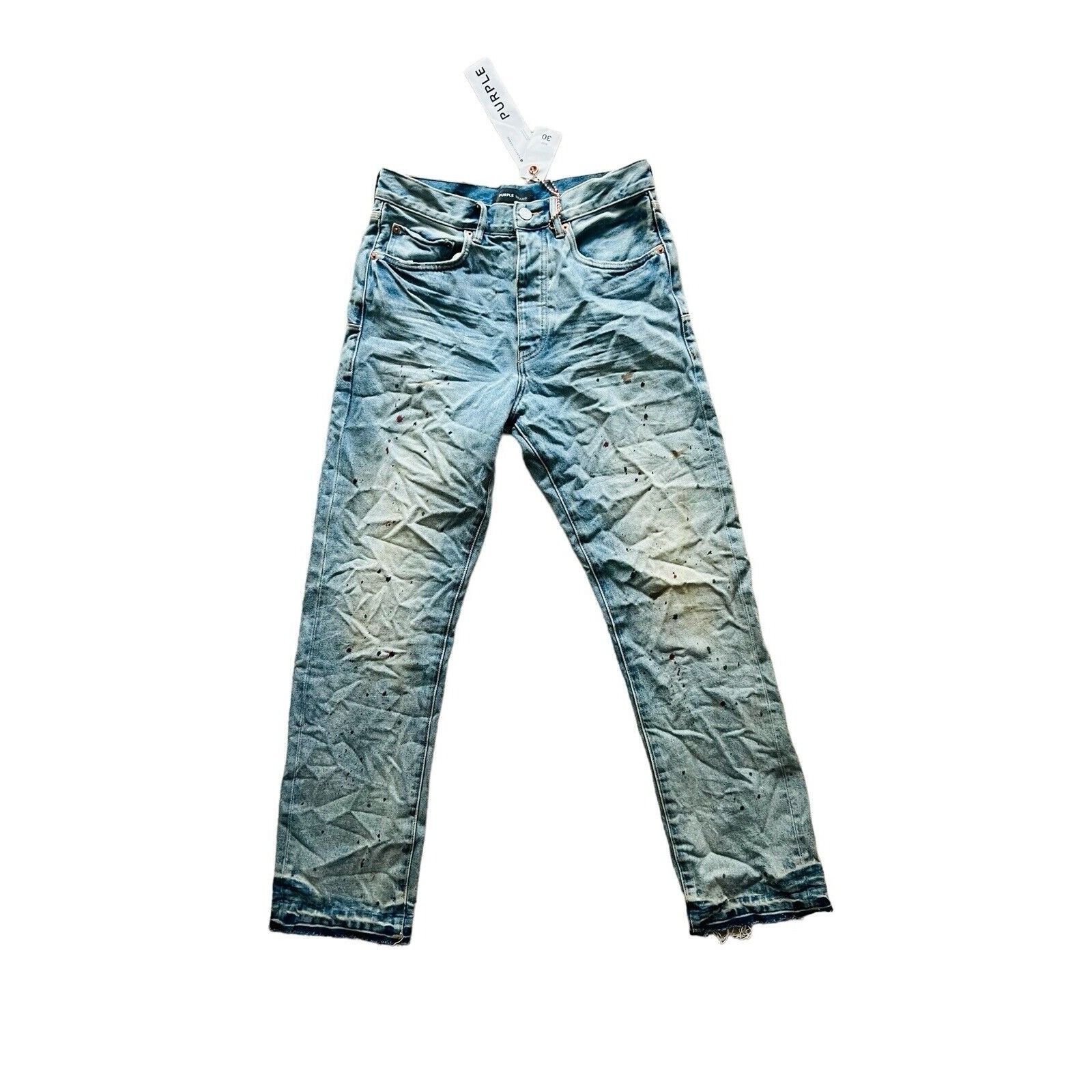 image of Jeans Mens Straight Leg P011 Blue Size 30/30