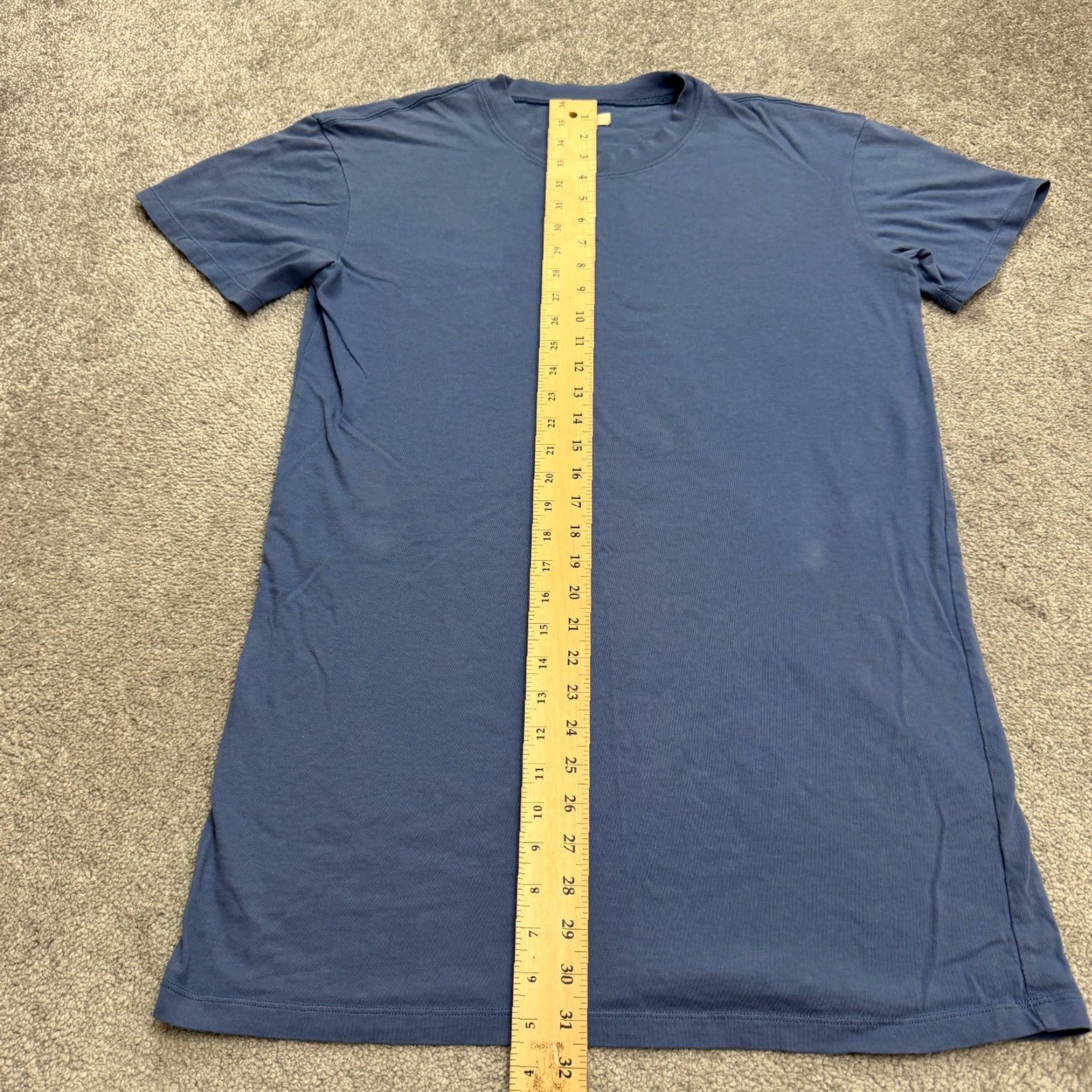 Madewell VINTAGE Madewell Women's T-Shirt Short Sleeve Crew Neck Basic Cotton Blue 90s Casual Everyday Easy Care Size M / US 6-8 / IT 42-44 - 7 Thumbnail