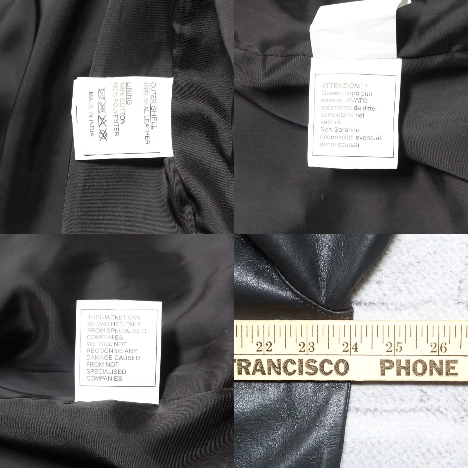 Levi's Levi's Leather Trench Coat Jacket Mens Size S Black Sample Size US S / EU 44-46 / 1 - 8 Thumbnail