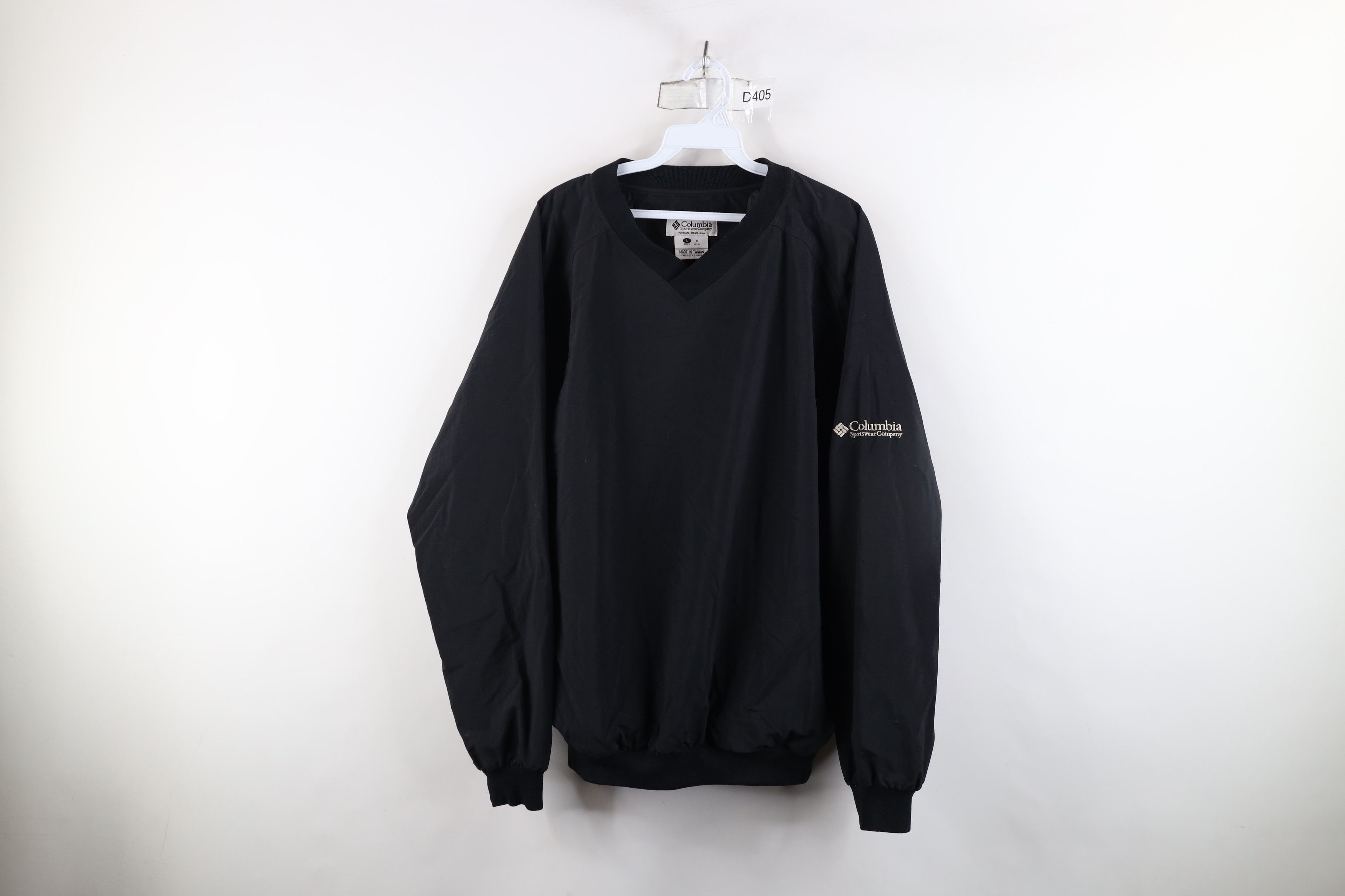 Columbia × Vintage Vintage 90s Columbia Spell Pullover Windbreaker Jacket Black Size US L / EU 52-54 / 3 - 1 Thumbnail