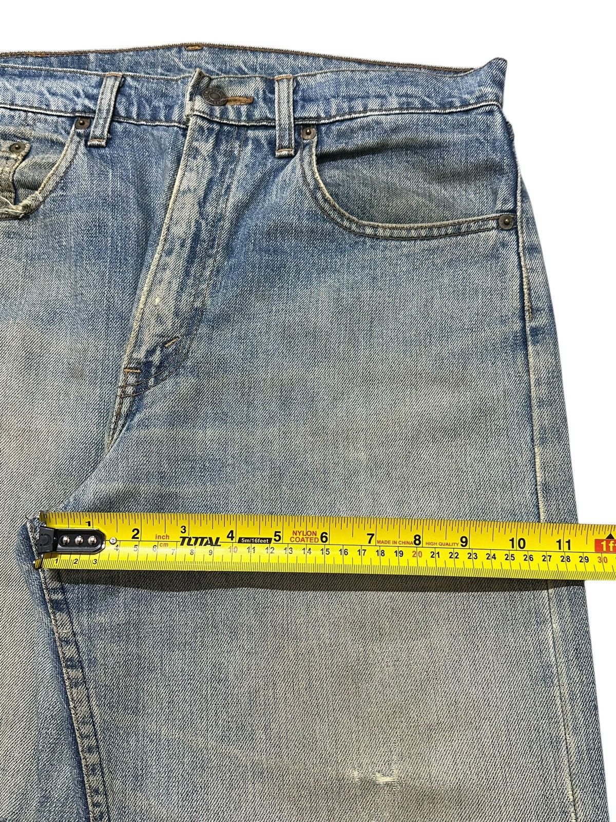 Levi's Vintage 90s Levis 509 Mud Wash Faded Distressed Baggy Jeans Size US 32 / EU 48 - 14 Thumbnail