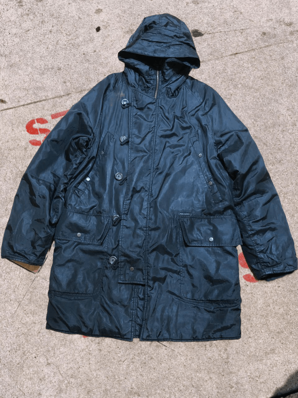 Dolce & Gabbana Men's Dolce&Gabbana Black Hooded Parka Size US XL / EU 56 / 4 - 1 Thumbnail