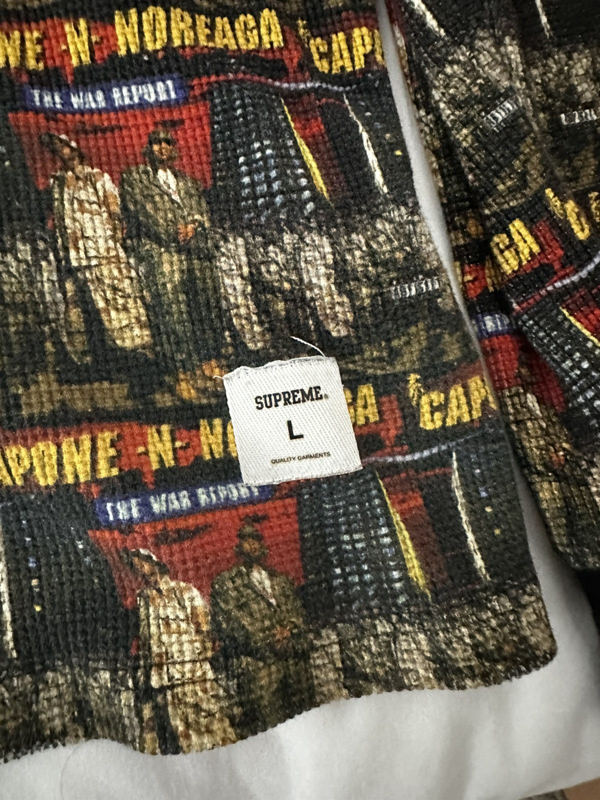 Supreme Supreme Capone N Noreaga Size US L / EU 52-54 / 3 - 3 Thumbnail