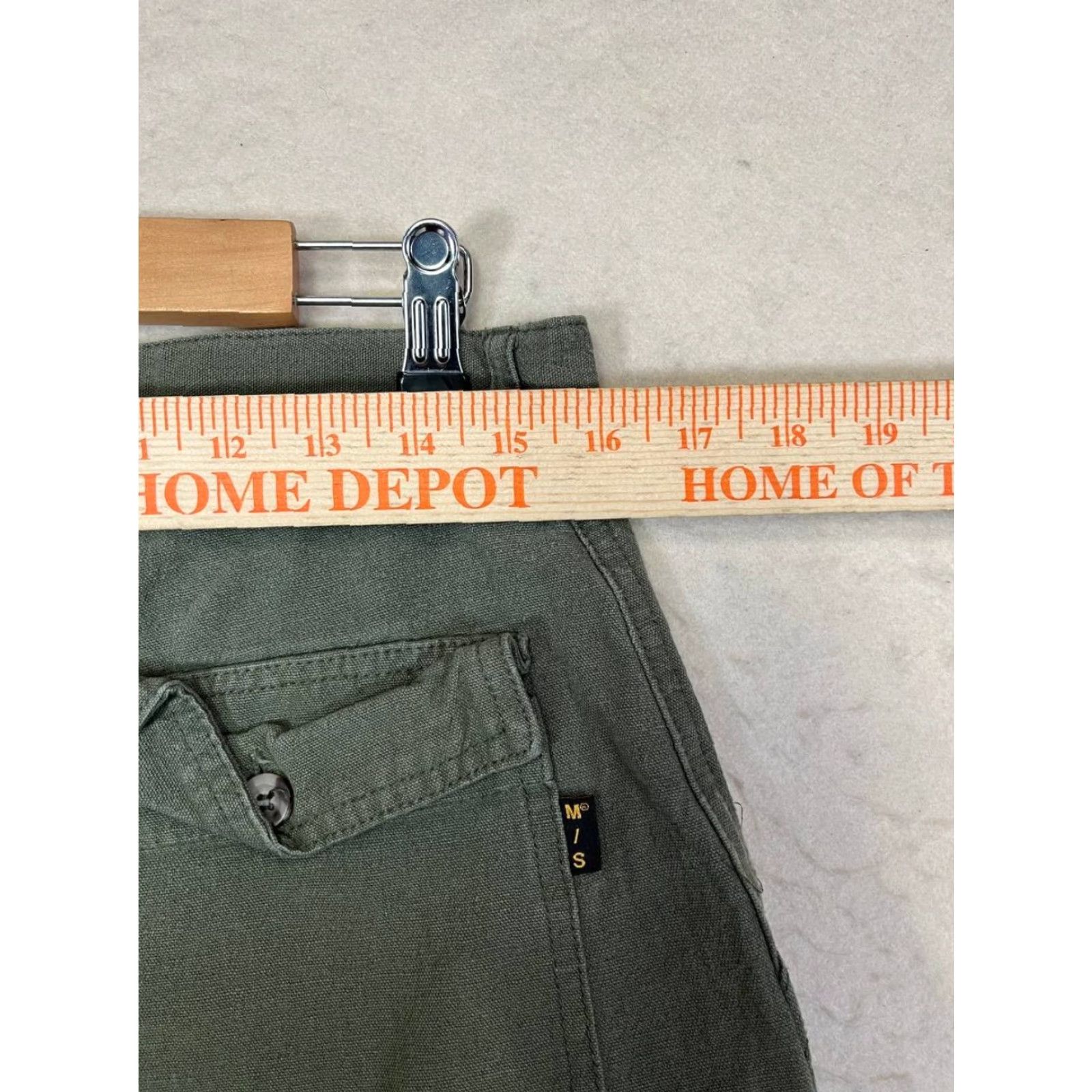 Vintage VINTAGE Misfit M/SF/T Mad Minds Pants Green Green Military Straight Leg High Rise Women M Distressed Size 32" / US 10 / IT 46 - 4 Thumbnail