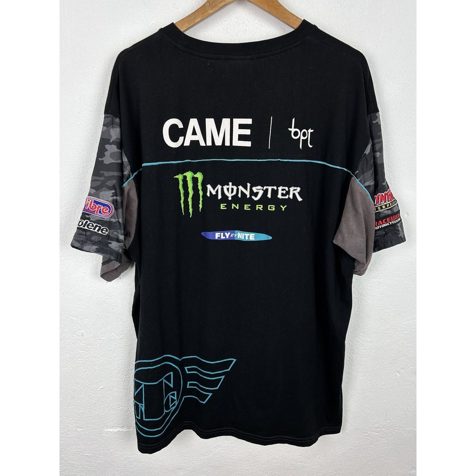 Vintage Vintage Team Traction Control Monster Energy Racing T-Shirt Size US XXL / EU 58 / 5 - 7 Thumbnail