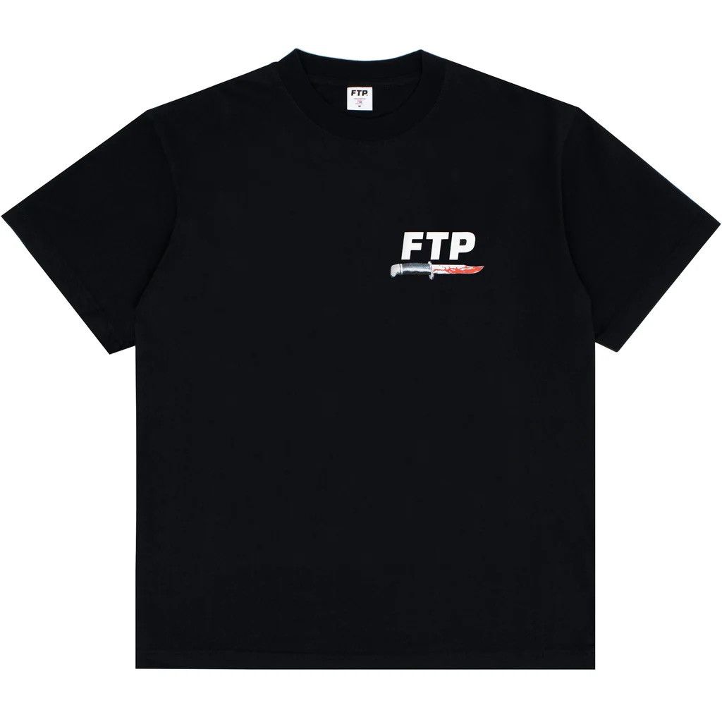Fuck The Population FTP FUCKTHEPOPULATION ghostface logo tee BLACK sz 2L IN HAND Size US XXL / EU 58 / 5 - 3 Thumbnail