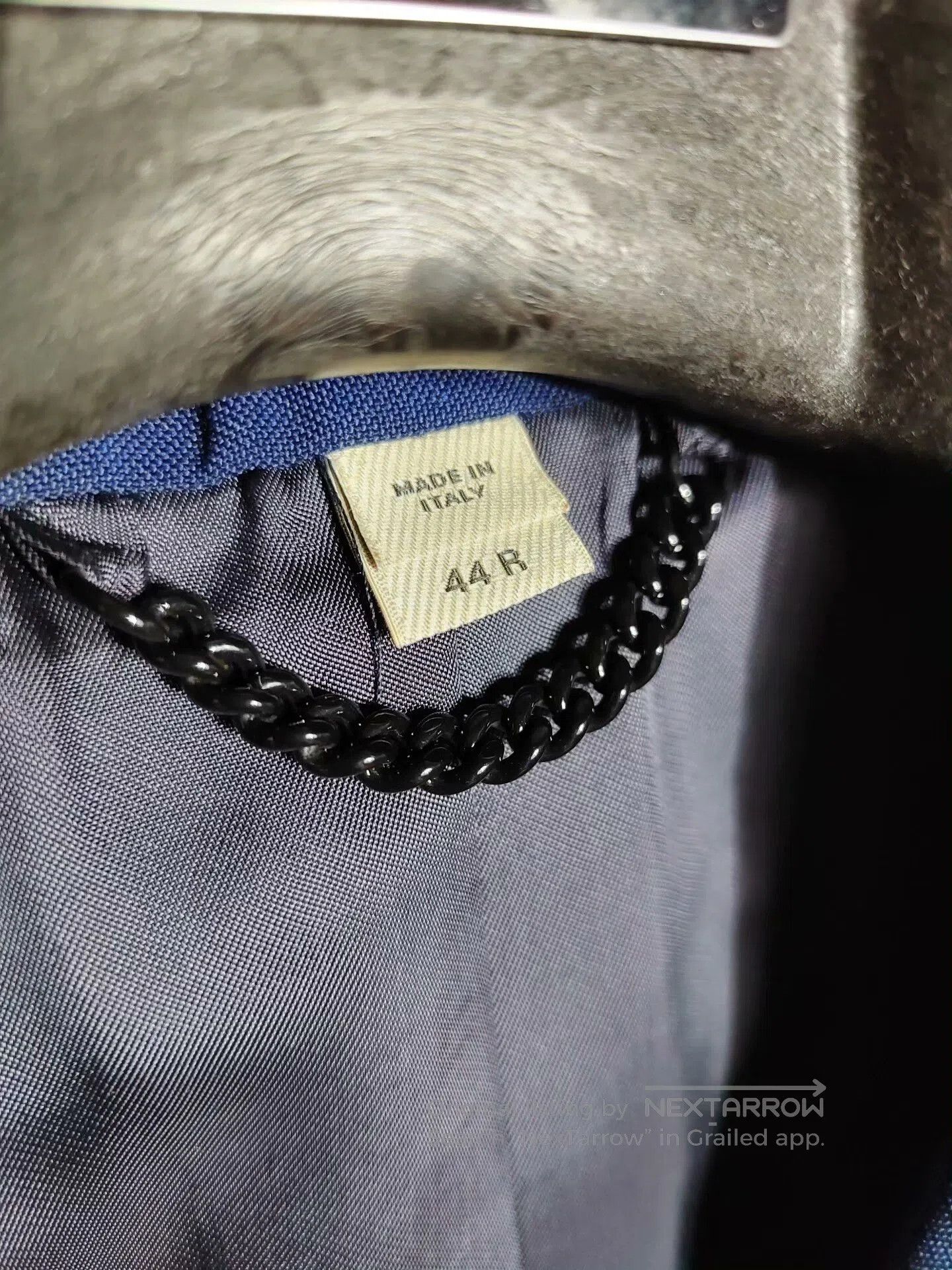 Burberry Dark Blue Suit Set.
