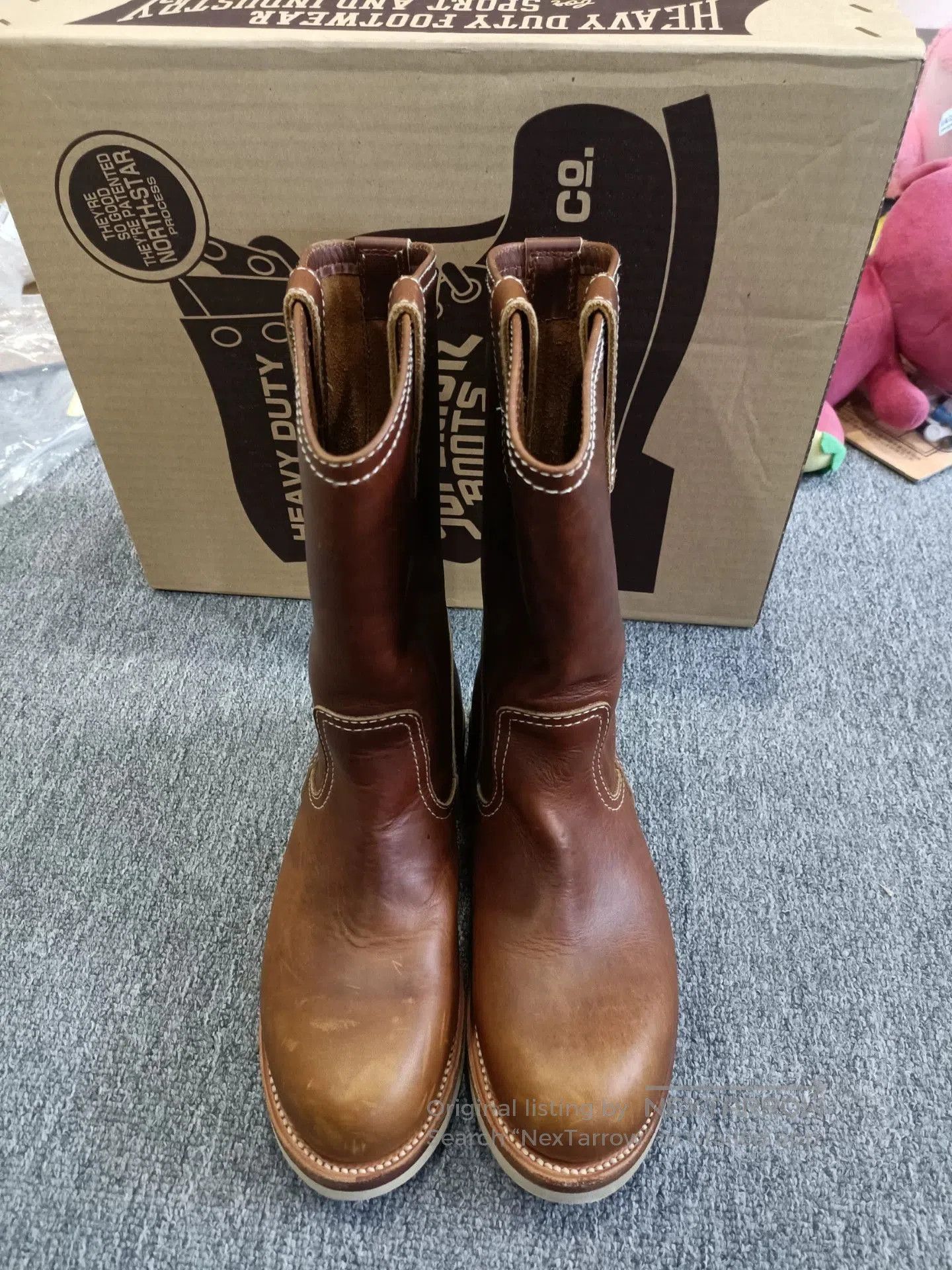 Real McCoy Engineer Cowboy Boots.
