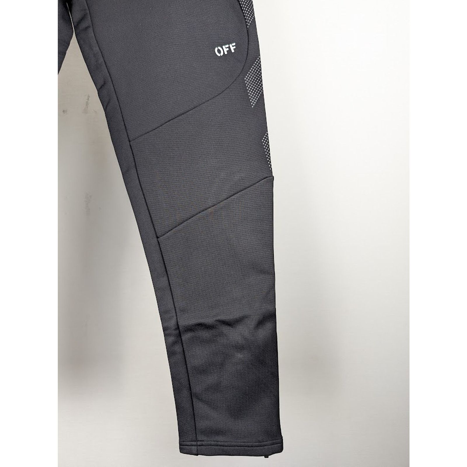 Off-White o1rshd1 Full Diag Sport Sweatpants & Joggers in Black/White Size US 34 / EU 50 - 5 Thumbnail