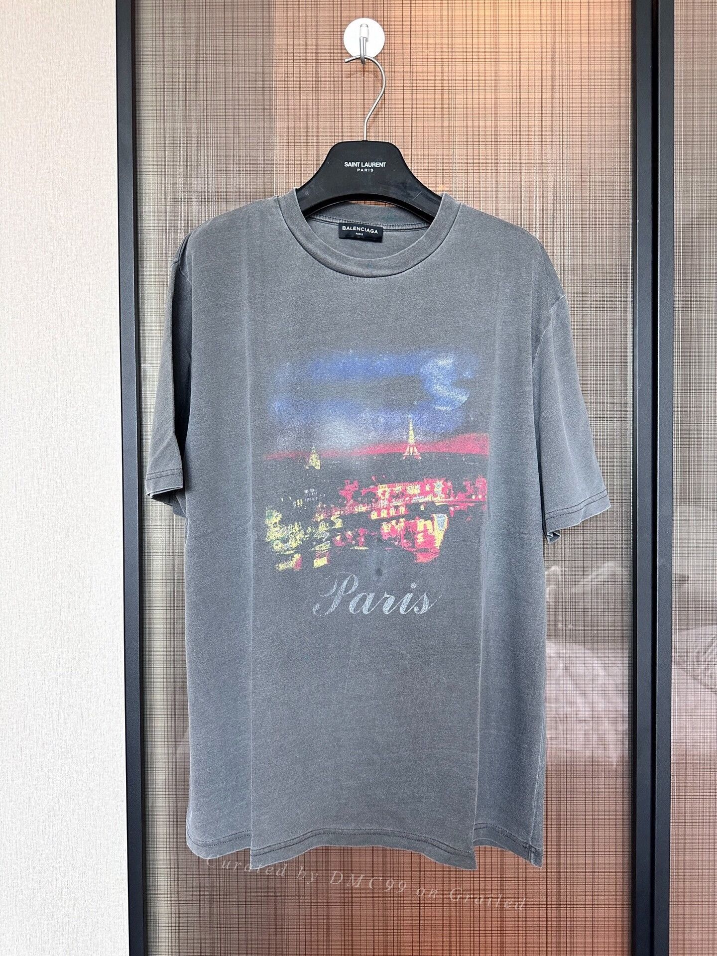 Balenciaga Balenciaga Night Scene Print T-shirt Size US XXL / EU 58 / 5 - 1 Thumbnail