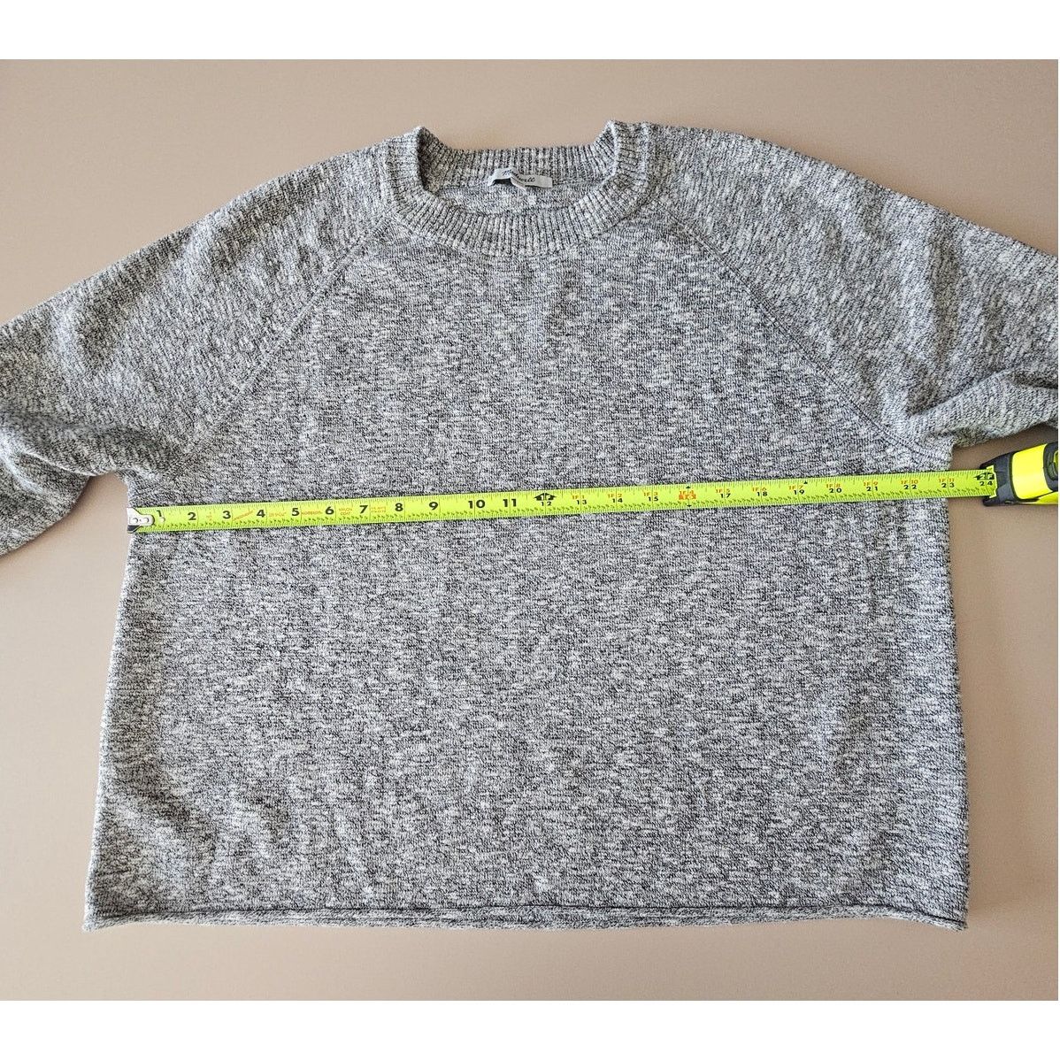 Madewell Madewell Heather Cotton Blend Crew Neck 3/4 Sleeve Sweater S Size S / US 4 / IT 40 - 4 Thumbnail