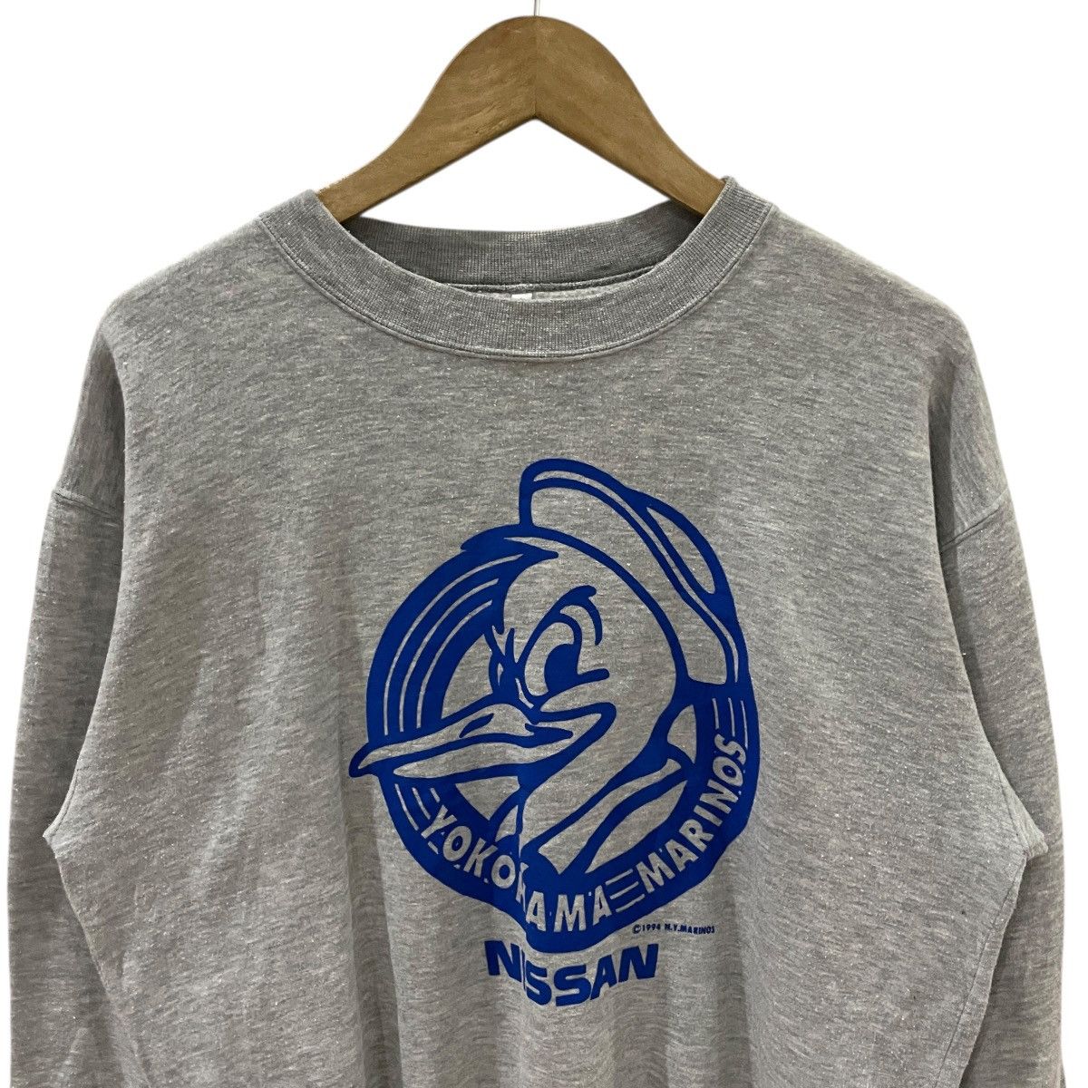 Nissan Vintage Nissan Yokohama Marinos Sweatshirt Size US L / EU 52-54 / 3 - 4 Thumbnail
