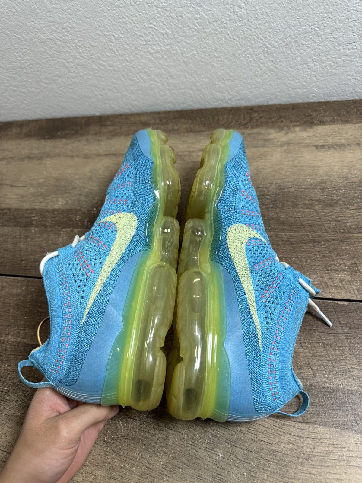 Nike Nike Vapormax Flyknit 2023 “Citron Tint” Size 13 Mens Shoes Size US 13 / EU 46 - 5 Thumbnail