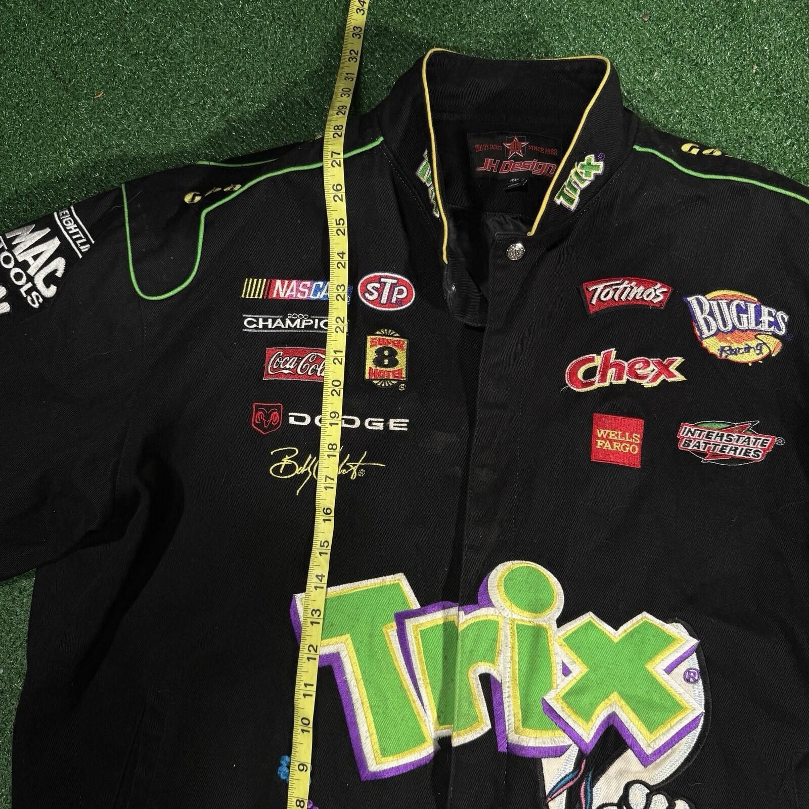 JH Design Vintage Trix NASCAR Jacket Mens XXL JH racing Bobby LaBonte Size ONE SIZE - 5 Thumbnail