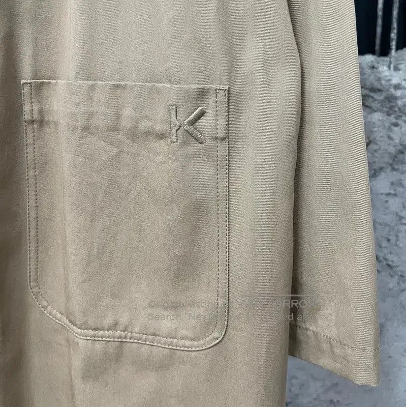 Other KENZO Spring Autumn Long Khaki Coat for Women . Size S / US 4 / IT 40 - 5 Thumbnail