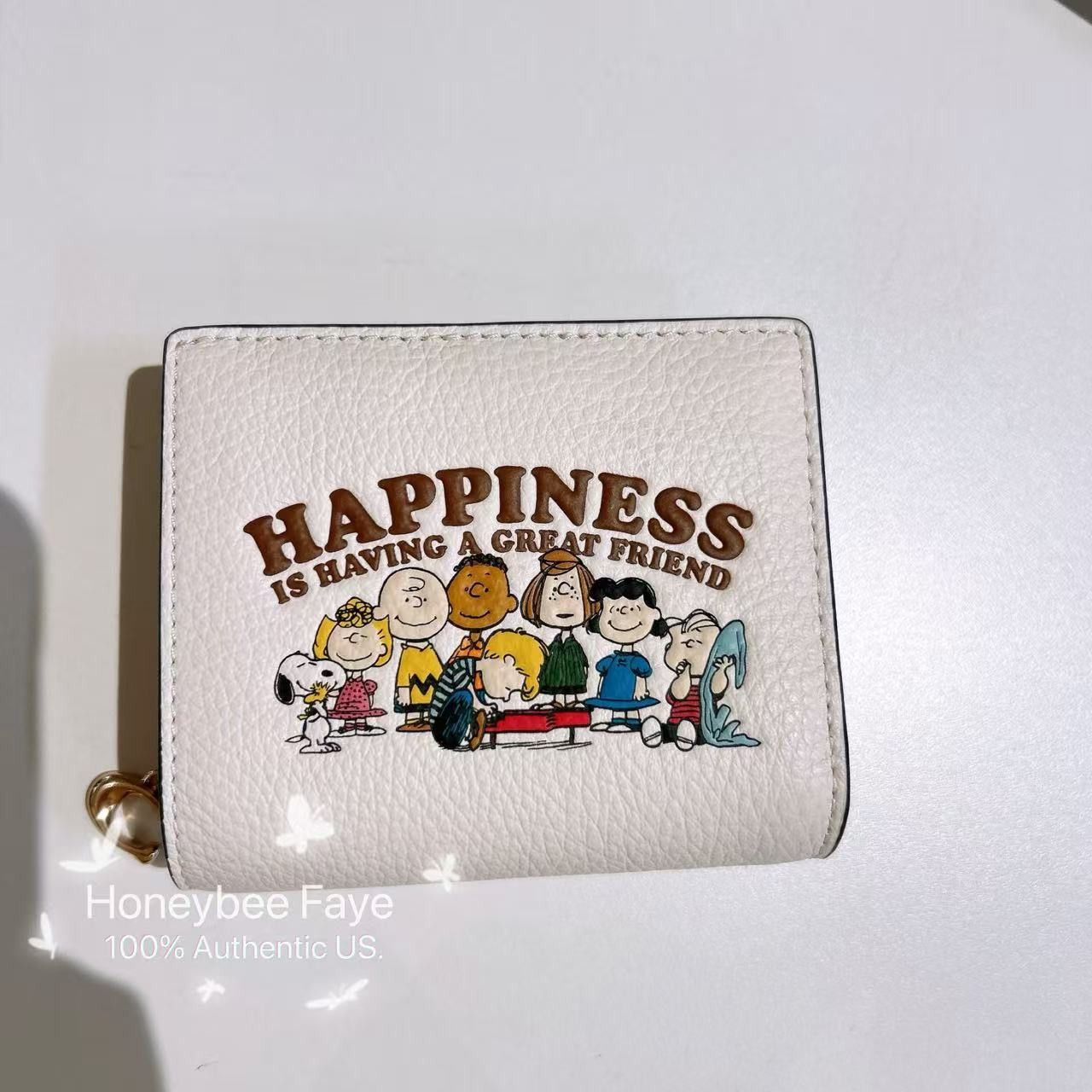 Coach Coach X Peanuts Snap Wallet CBN36 Size ONE SIZE - 1 Thumbnail