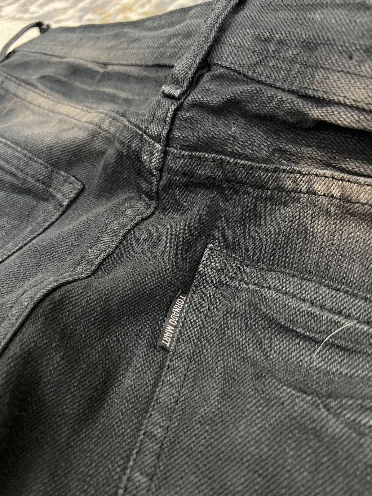 Tornado Mart TORNADO MART JAPANESE BRAND DISTRESSED DENIM Size US 33 - 15 Thumbnail