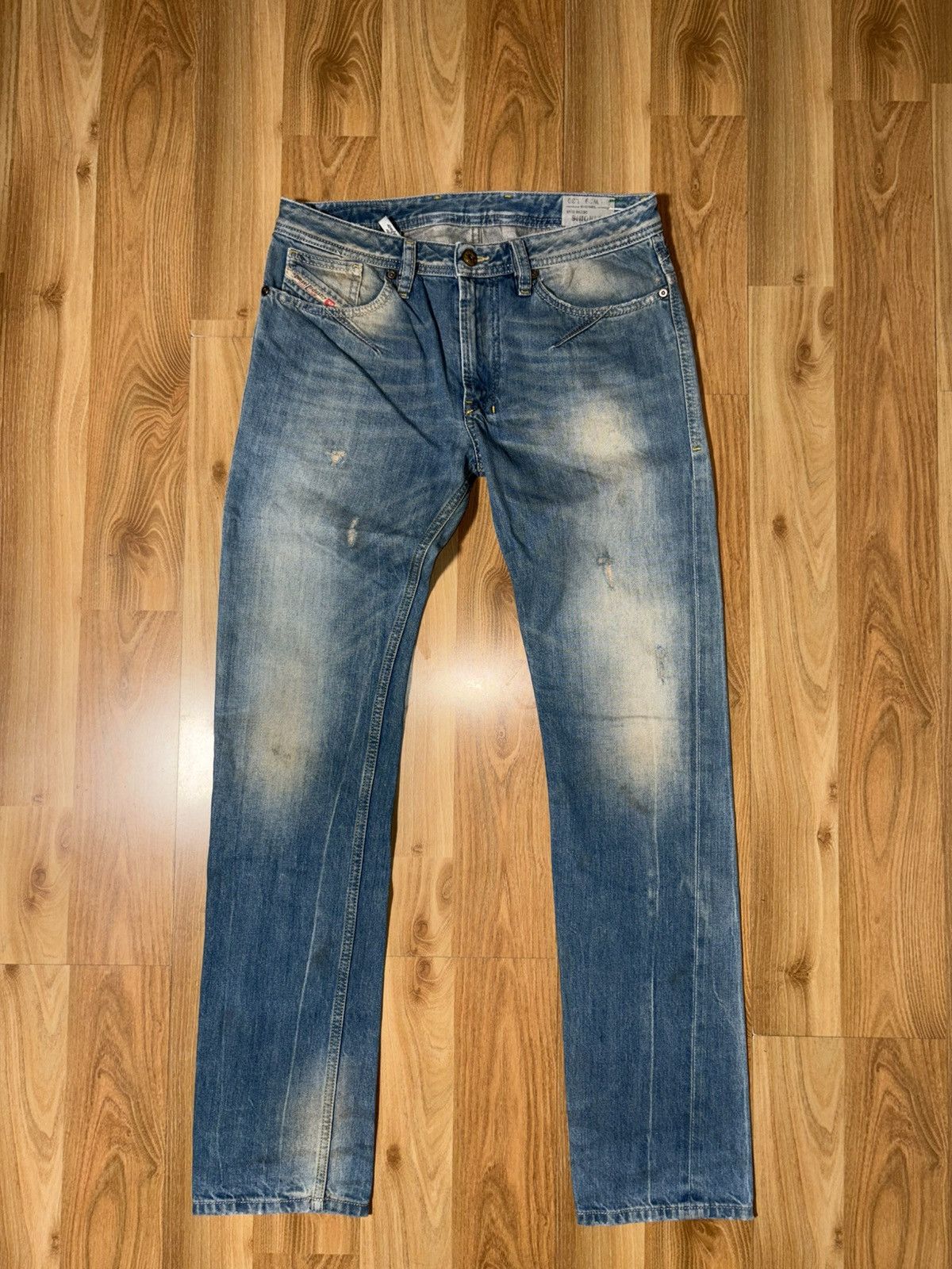 Diesel Diesel Shioner 0822C SlimSkinny Made in Italy Archive3D Wash Size US 29 - 1 Thumbnail