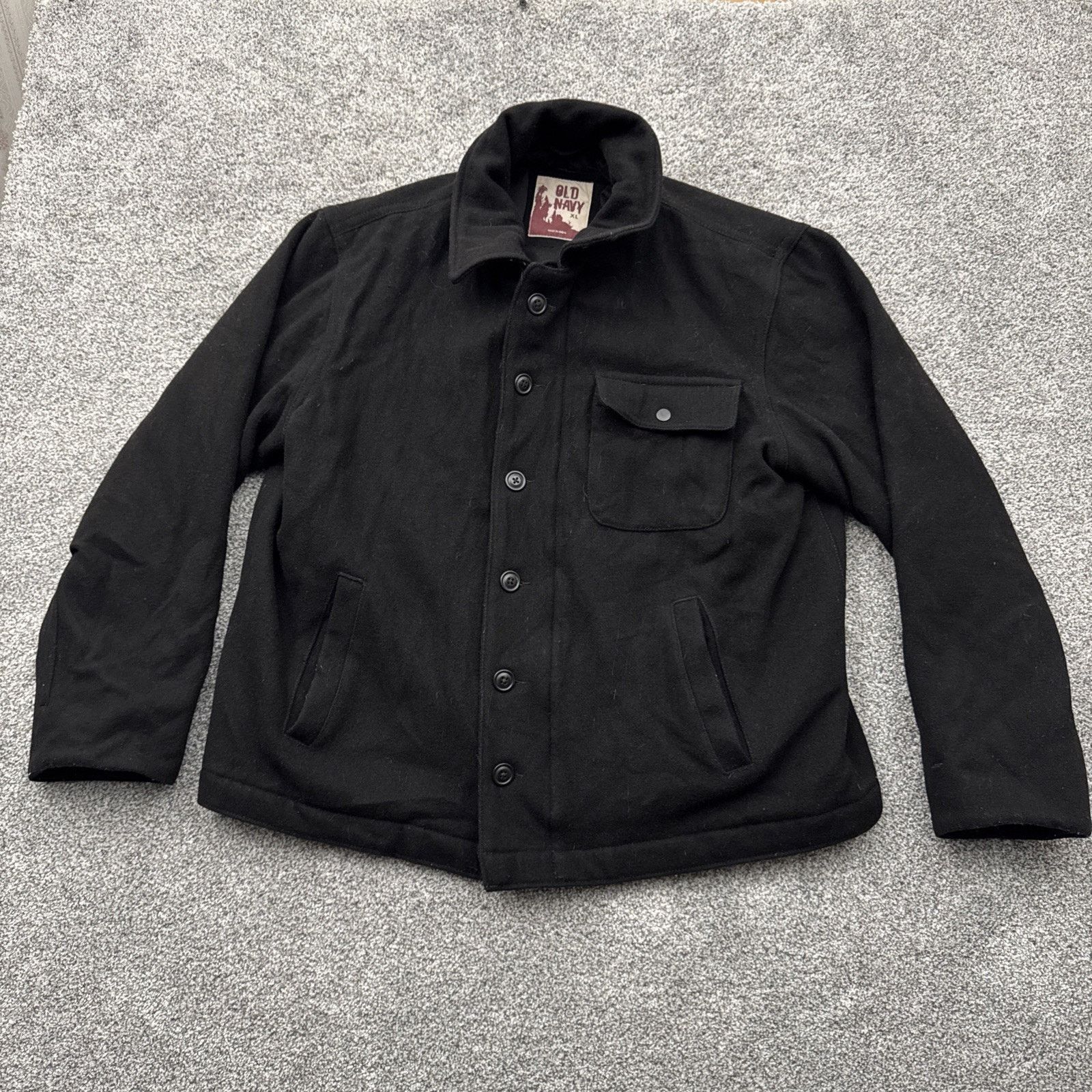 Old Navy Old Navy Jacket Mens XL Wool Blend Gorpcore Minimalist Retro Size US XL / EU 56 / 4 - 1 Thumbnail