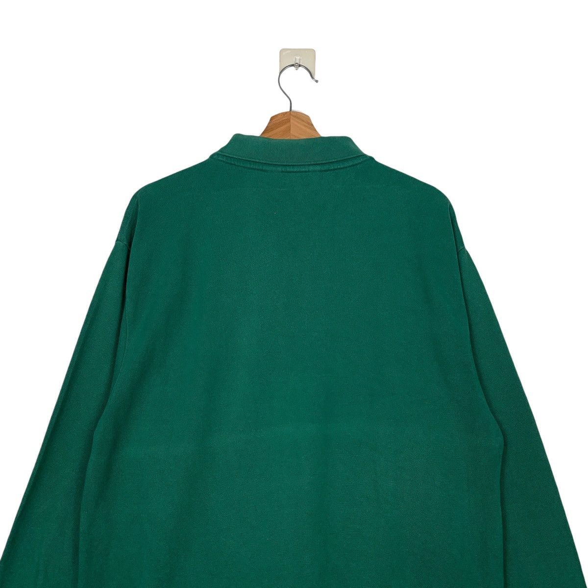 Kappa Vintage KAPPA Green Long Sleeve Polo Shirt #2609-C117 Size US XL / EU 56 / 4 - 9 Thumbnail