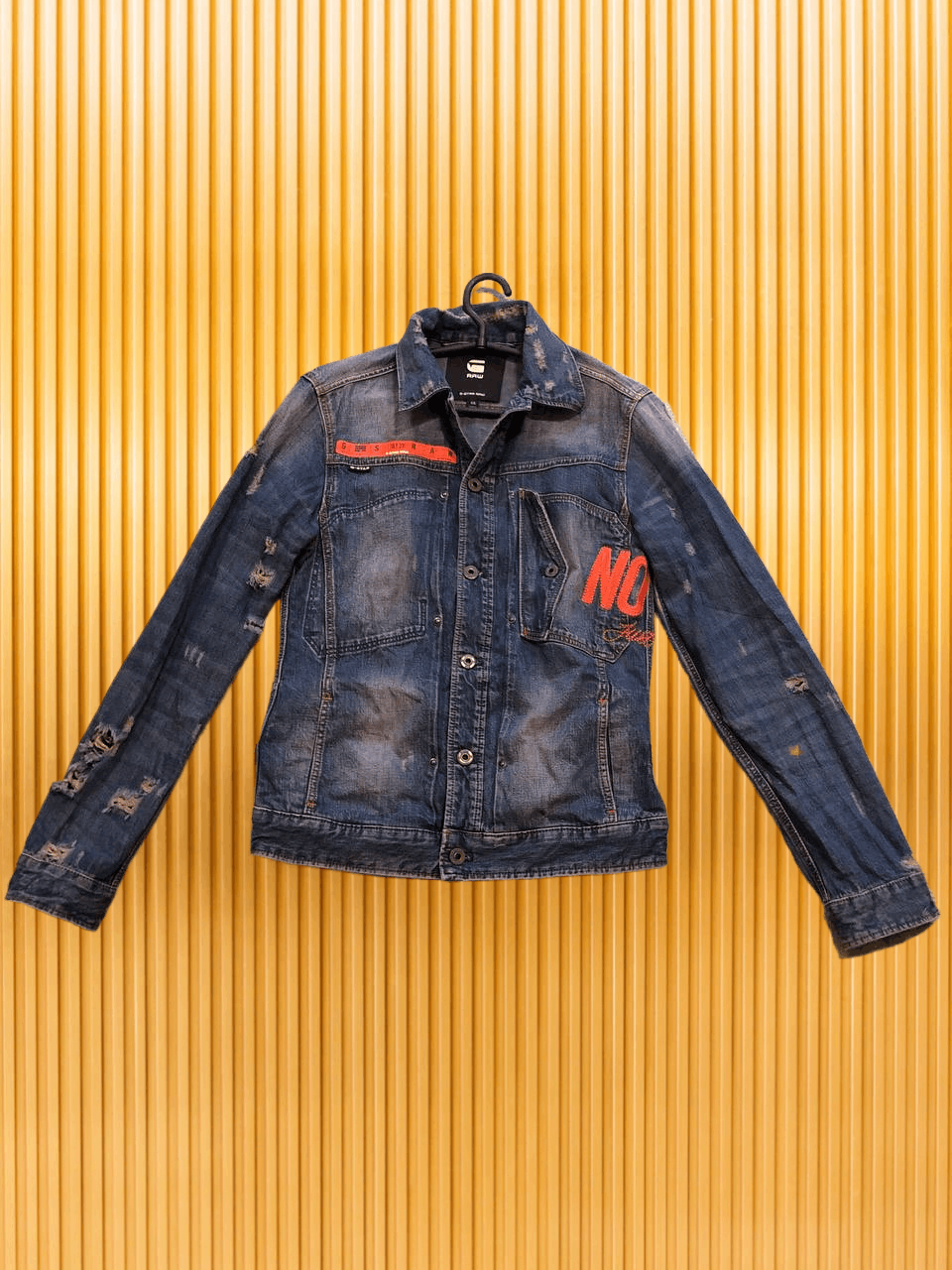 G-Star Y2K vintage denim jacket blue G-Star Raw big print logo Size US XS / EU 42 / 0 - 1 Thumbnail