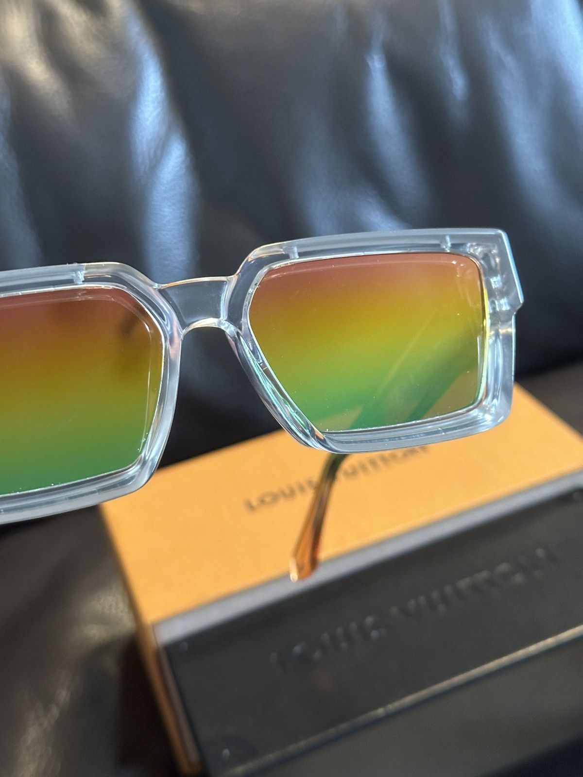 Louis Vuitton Louis Vuitton 1.1 Millionaire Transparent Sunglasses Z1812W Size ONE SIZE - 5 Thumbnail