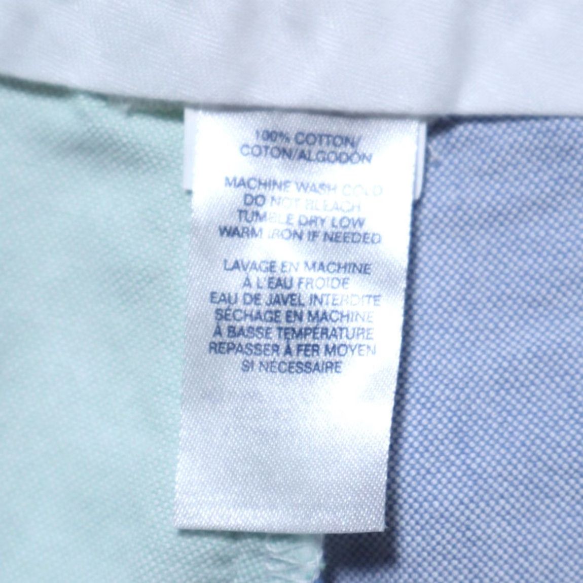 Chaps Chaps Oxford Panel Cotton Khaki Chino Shorts Multi-Colored Colorblock Men's 40 Size US 40 / EU 56 - 6 Thumbnail