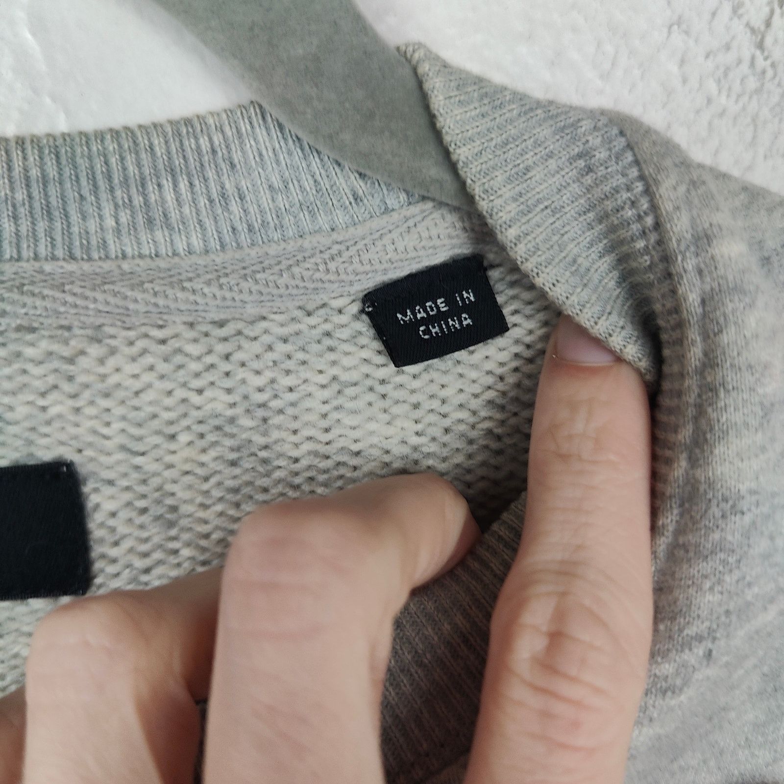 Allsaints AllSaints Bracton Crewneck Sweater Mens XS Light Gray Size US XS / EU 42 / 0 - 6 Thumbnail