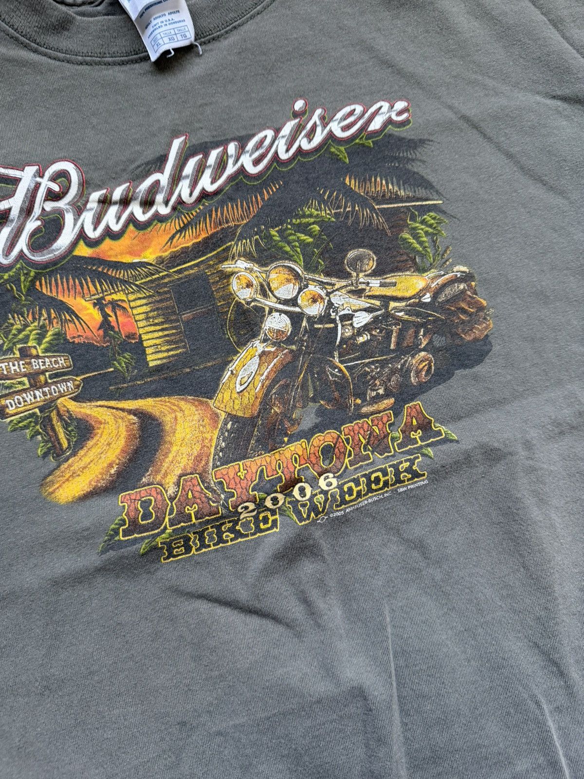 Budweiser Vintage Budweiser Tee Size US XL / EU 56 / 4 - 2 Thumbnail