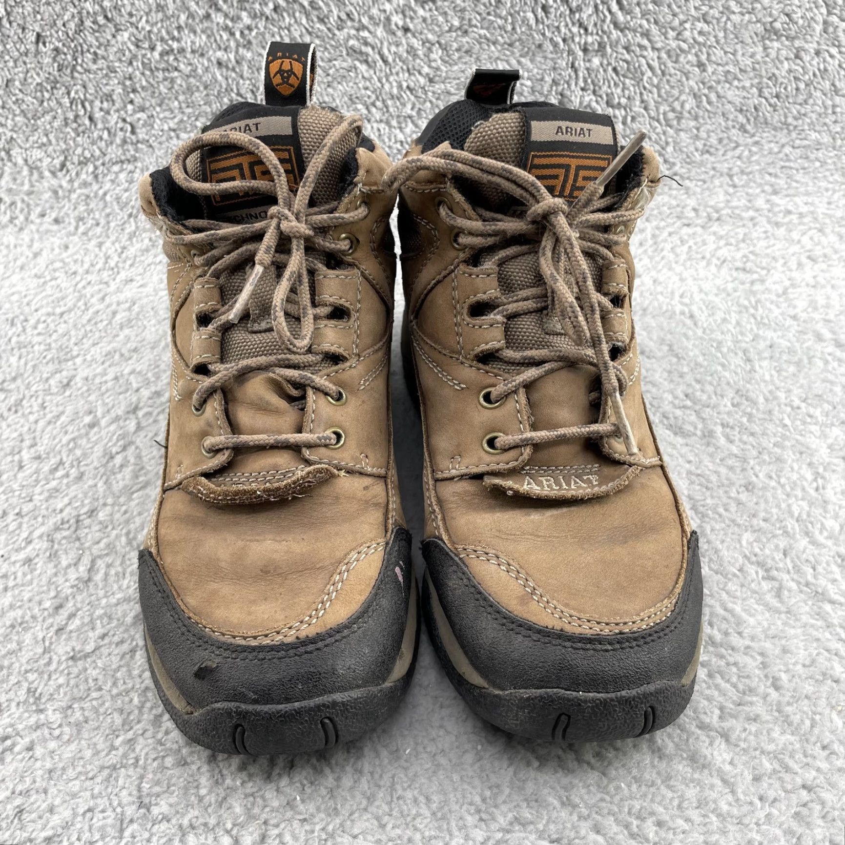 Ariat Ariat ATS Hiking Boots Men's 7 B Brown Trail Gore-Tex Outdoor Workwear Shoes Size US 7 / EU 40 - 2 Thumbnail