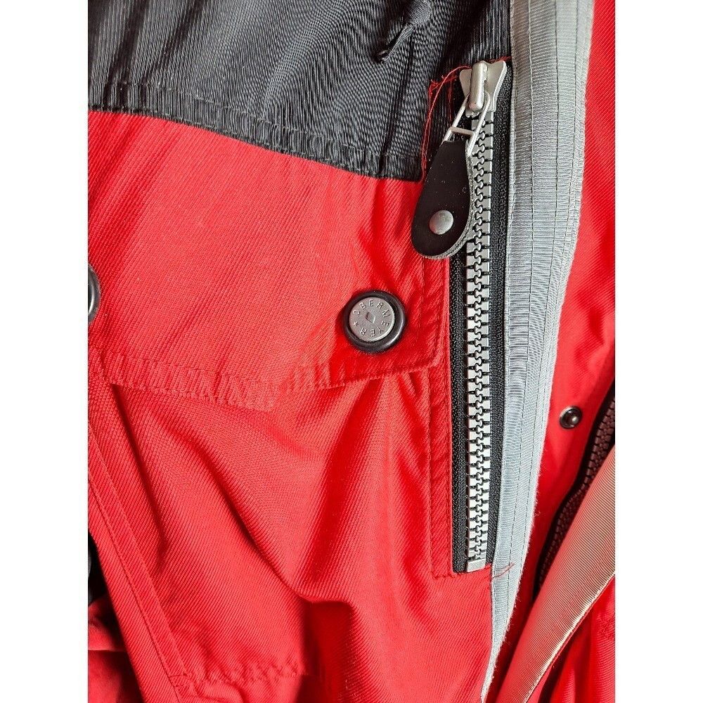 Obermeyer Obermeyer Ski Suit XXL Mens Red Gray Insulated Snowsuit Wint Size ONE SIZE - 5 Thumbnail