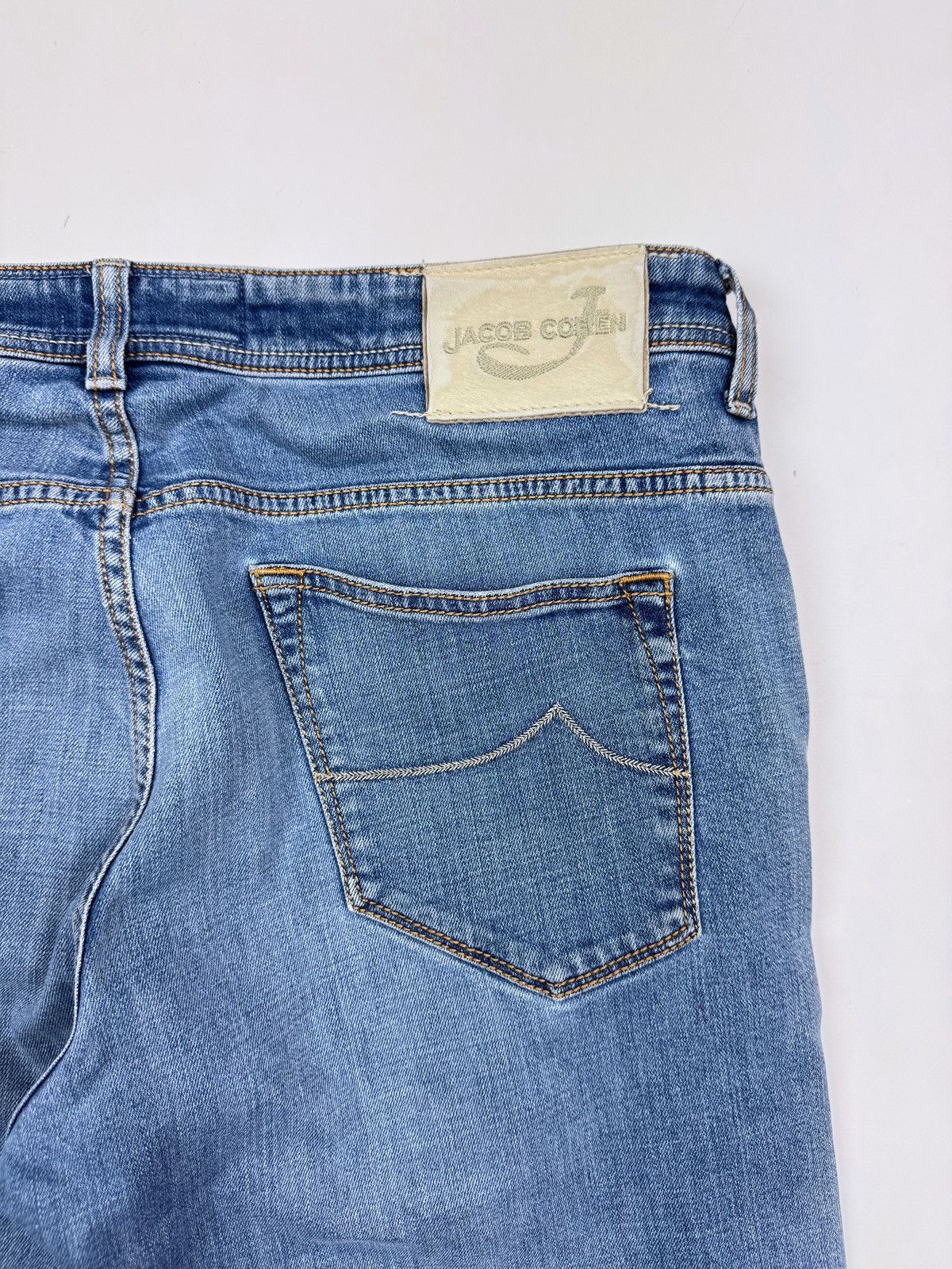 Jacob Cohen Distressed Jacob Cohen Washed Denim Jeans Made in Italy Size US 36 / EU 52 - 15 Thumbnail