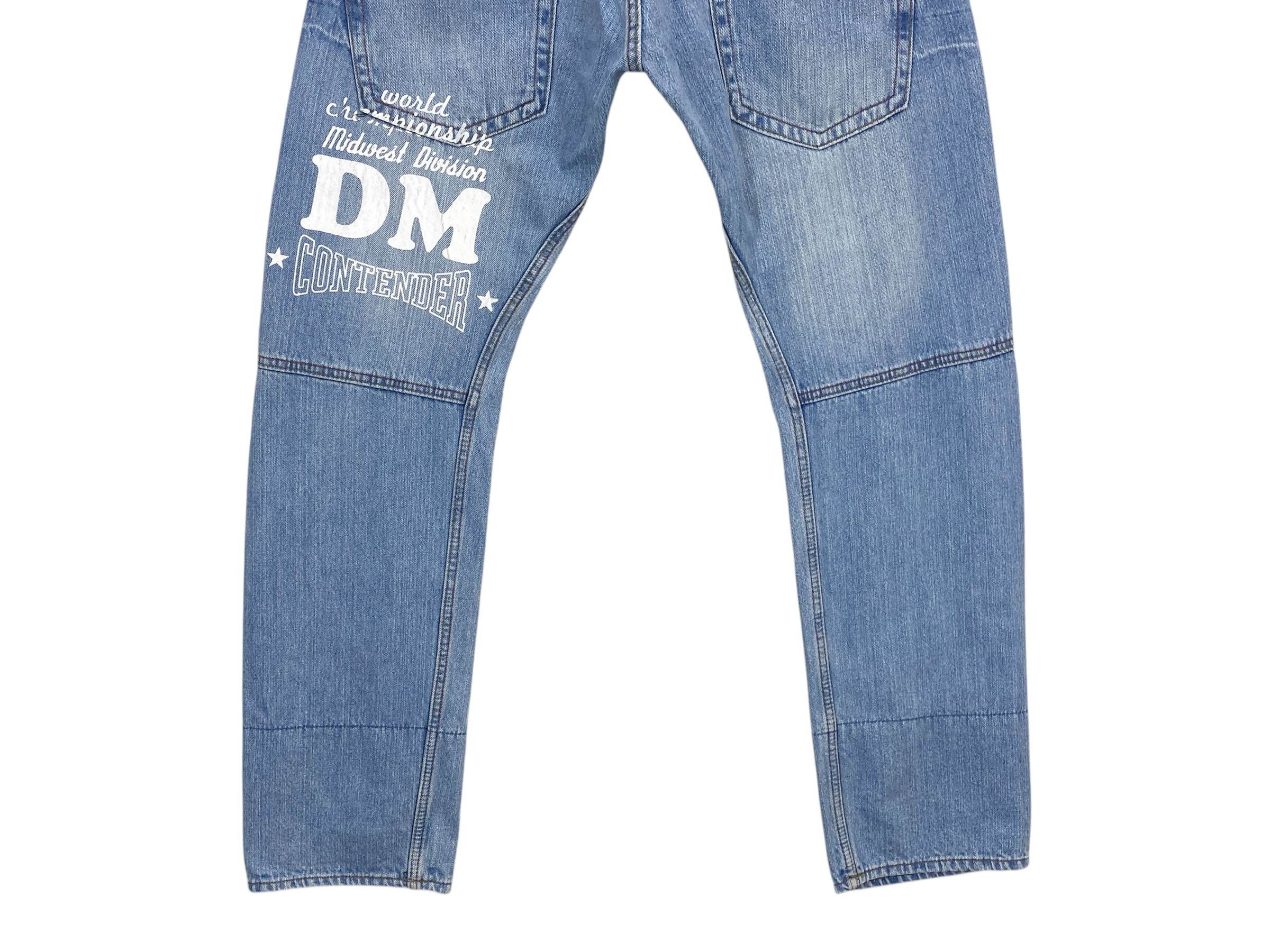 Japanese Brand Dominates Jeans Double Waist Jeans Japanese Jeans Size US 32 / EU 48 - 8 Thumbnail