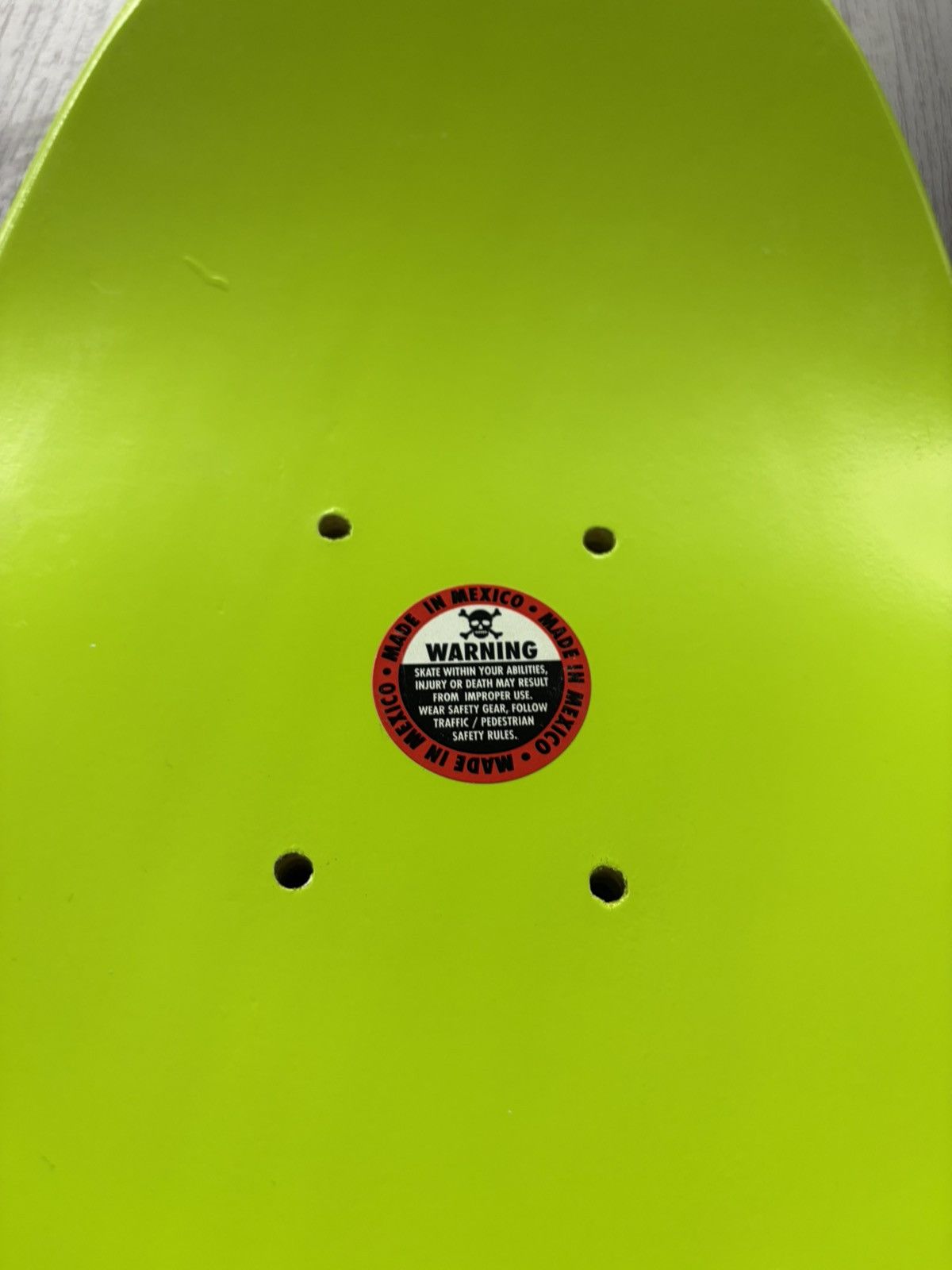 Supreme Supreme Motion Logo Cruiser Skateboard Deck Lime Size ONE SIZE - 5 Thumbnail