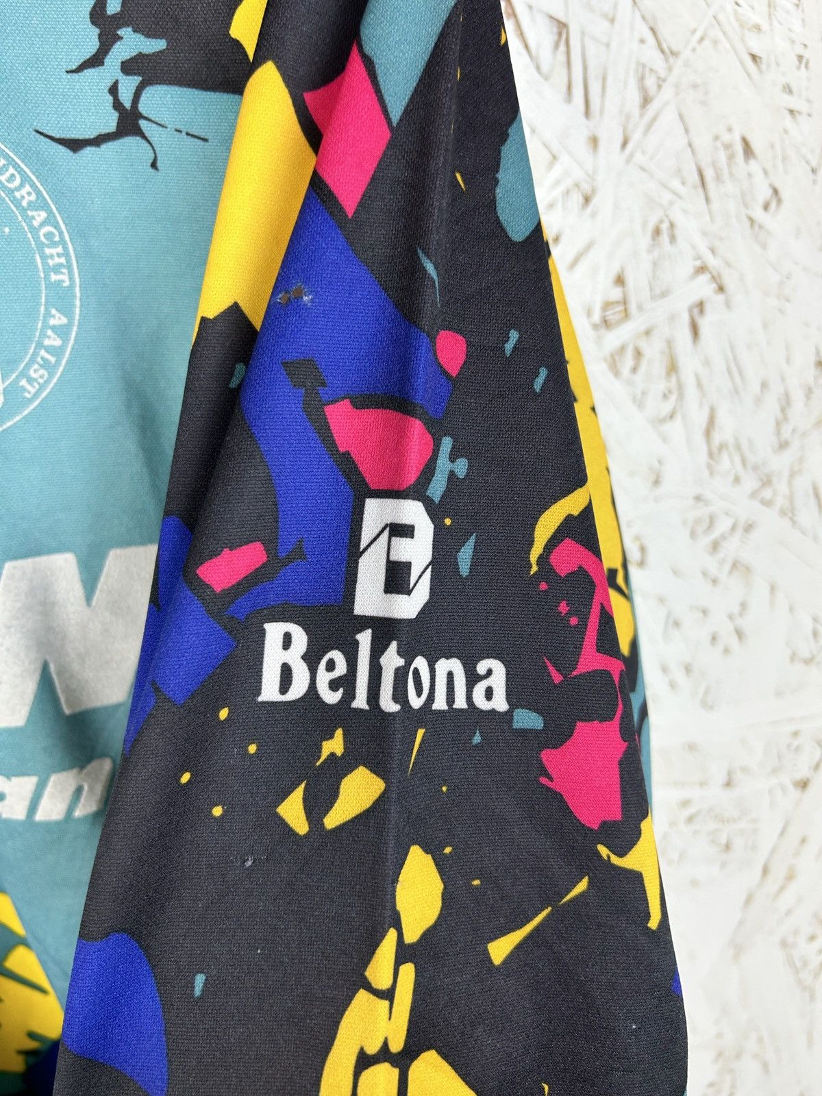 Vintage 90s Beltona Eendracht Aalst Match Worn/Issue #20 GK Jersey Size US M / EU 48-50 / 2 - 4 Thumbnail