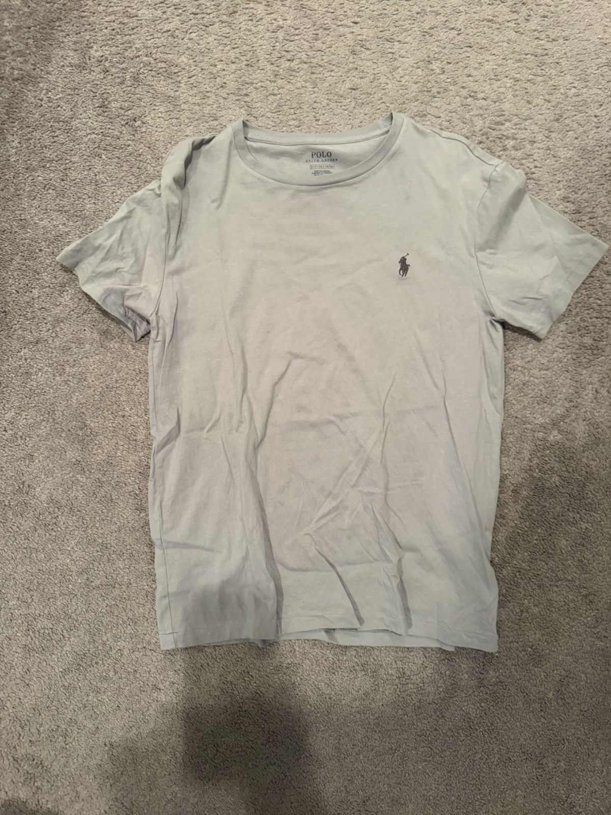 Polo Ralph Lauren Gray polo t shirt Size US S / EU 44-46 / 1 - 1 Thumbnail