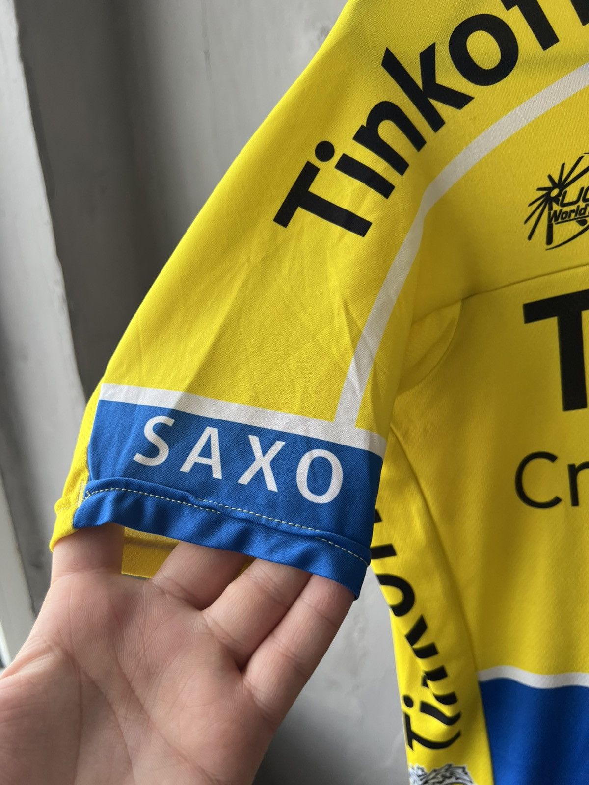 Other TINKOFF SAXO BANK TEAM UCI WORLD TOUR CYCLING JERSEY Size US L / EU 52-54 / 3 - 9 Thumbnail