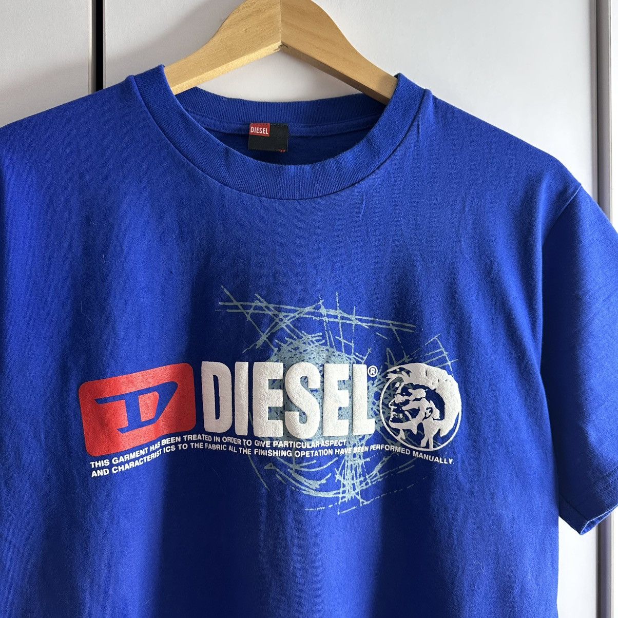 Diesel Diesel Vintage Big Logo Rare T-Shirt Size US S / EU 44-46 / 1 - 2 Thumbnail