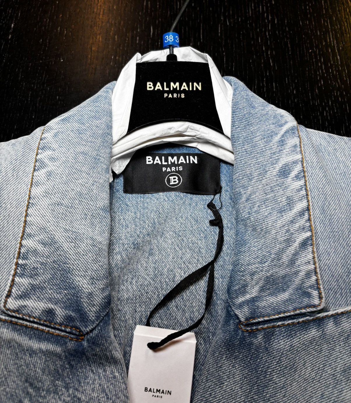 Balmain Balmain - denim blazer doublebreasted Size XS / US 0-2 / IT 36-38 - 3 Thumbnail